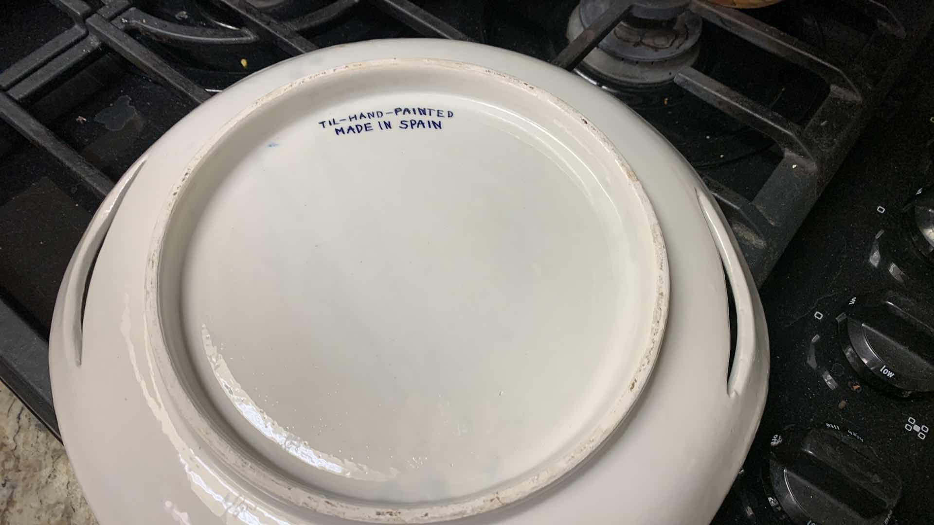 Photo 1 of ASSORTED HAND PAINTED DISHES