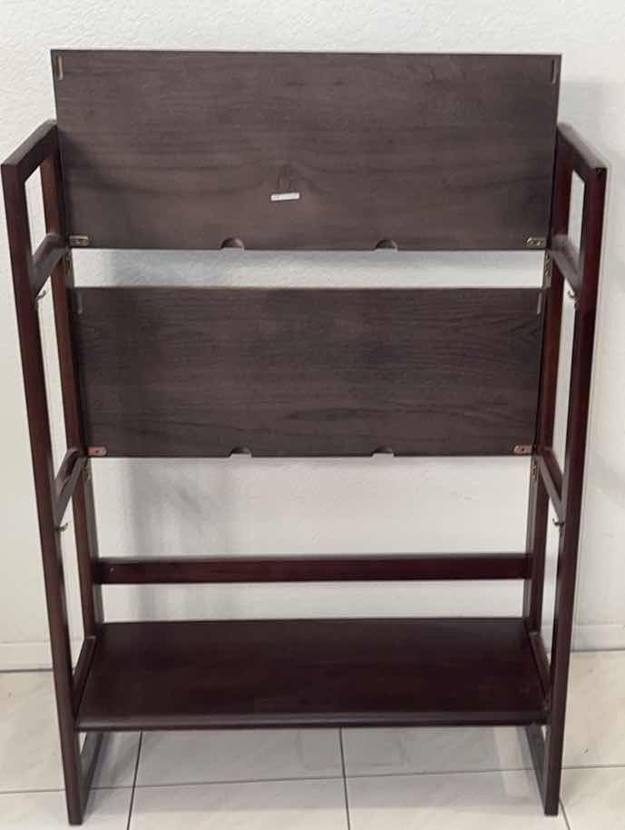 Photo 1 of 2-COLLAPSIBLE WOODEN CUSTOMIZABLE SHELF FURNITURE LARGEST IS 28”X37”H