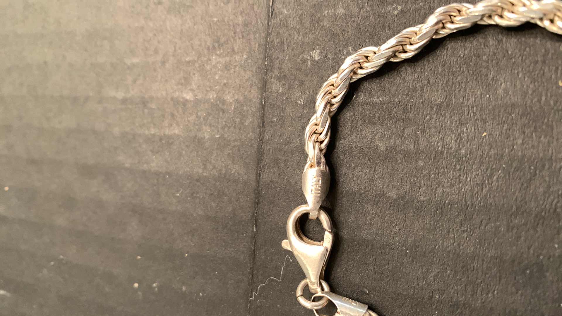 Photo 1 of MADE MADE IN ITALY 925 SILVER NECKLACE 24”