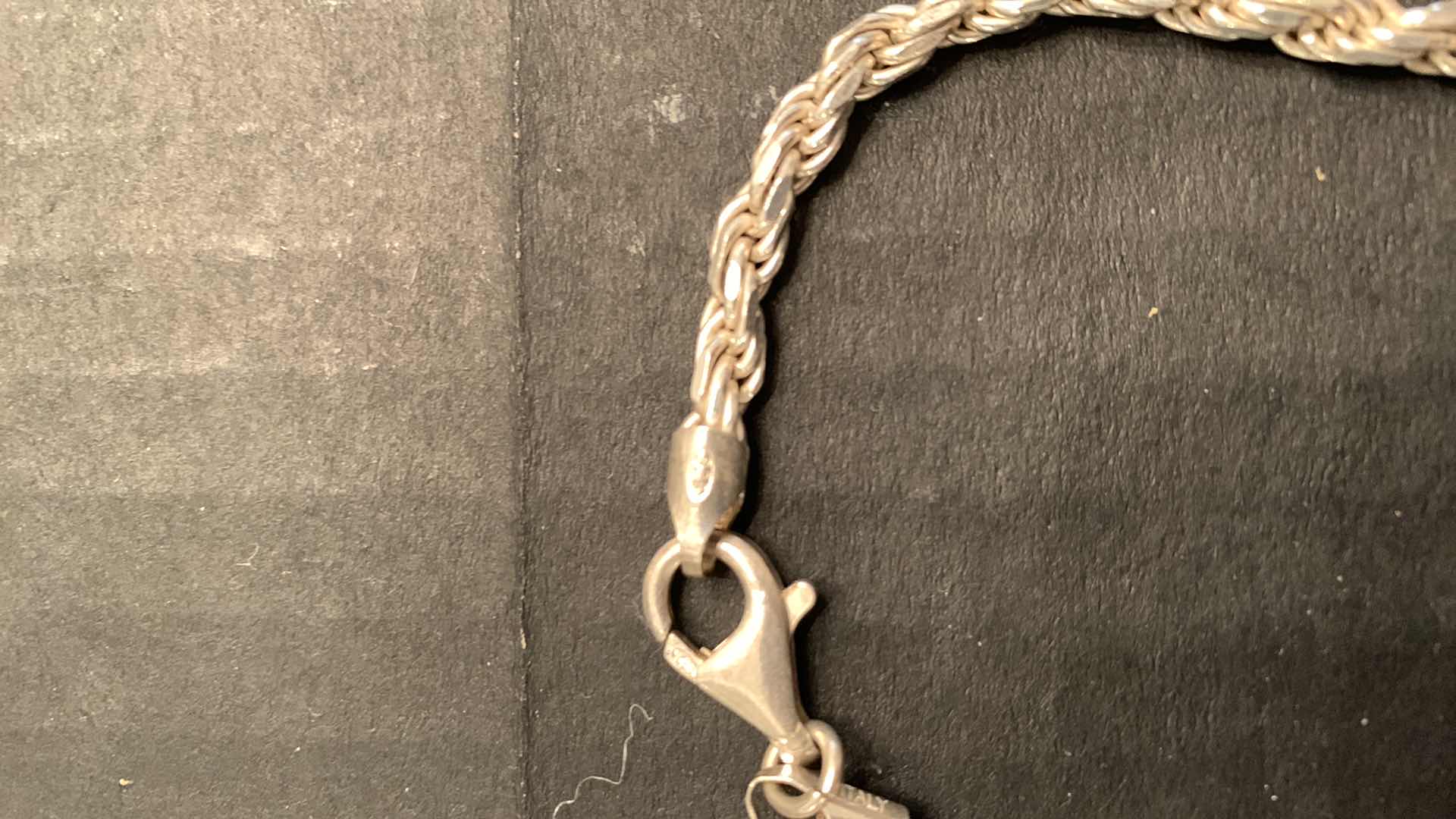 Photo 1 of MADE MADE IN ITALY 925 SILVER NECKLACE 24”