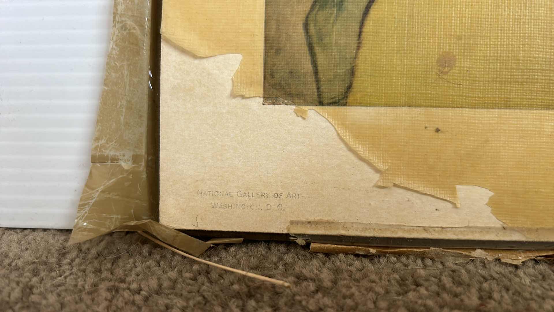 Photo 1 of PRINT - PABLO PICASSO, “THE LOVERS” SIGNED ARTWORK 11” x H14”