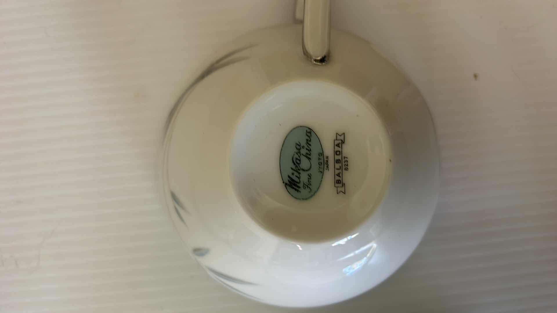 Photo 1 of 8-PIECE MIKASA FINE CHINA BALBOA DESIGN