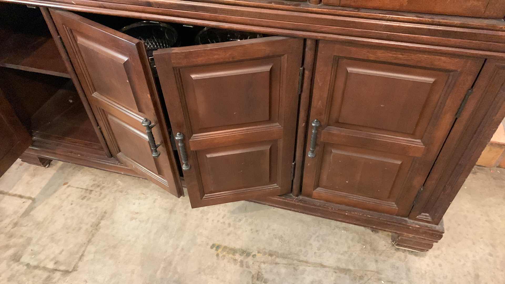 Photo 1 of CURIO CABINET 63” X 18” H 86"