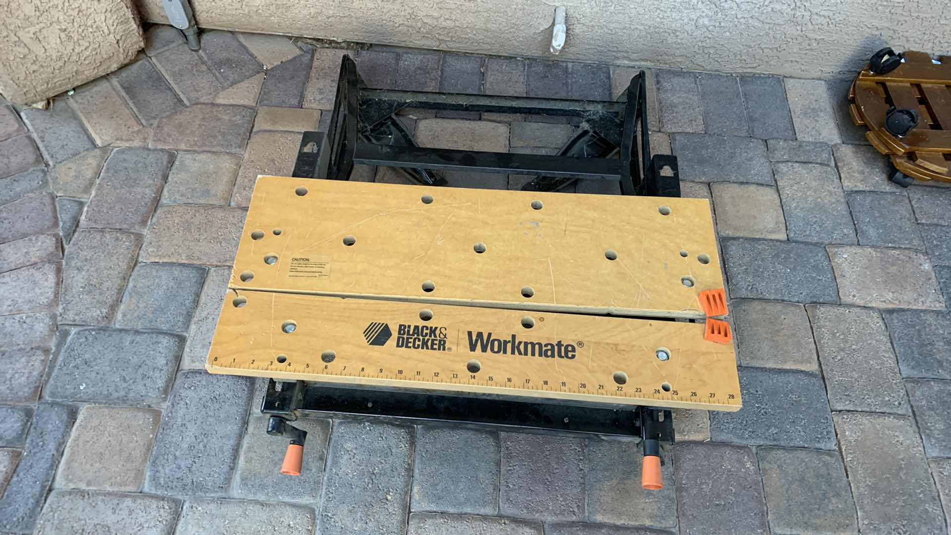 Photo 1 of BLACK AND DECKER WORKMATE COLLAPSABLE WORK BENCH