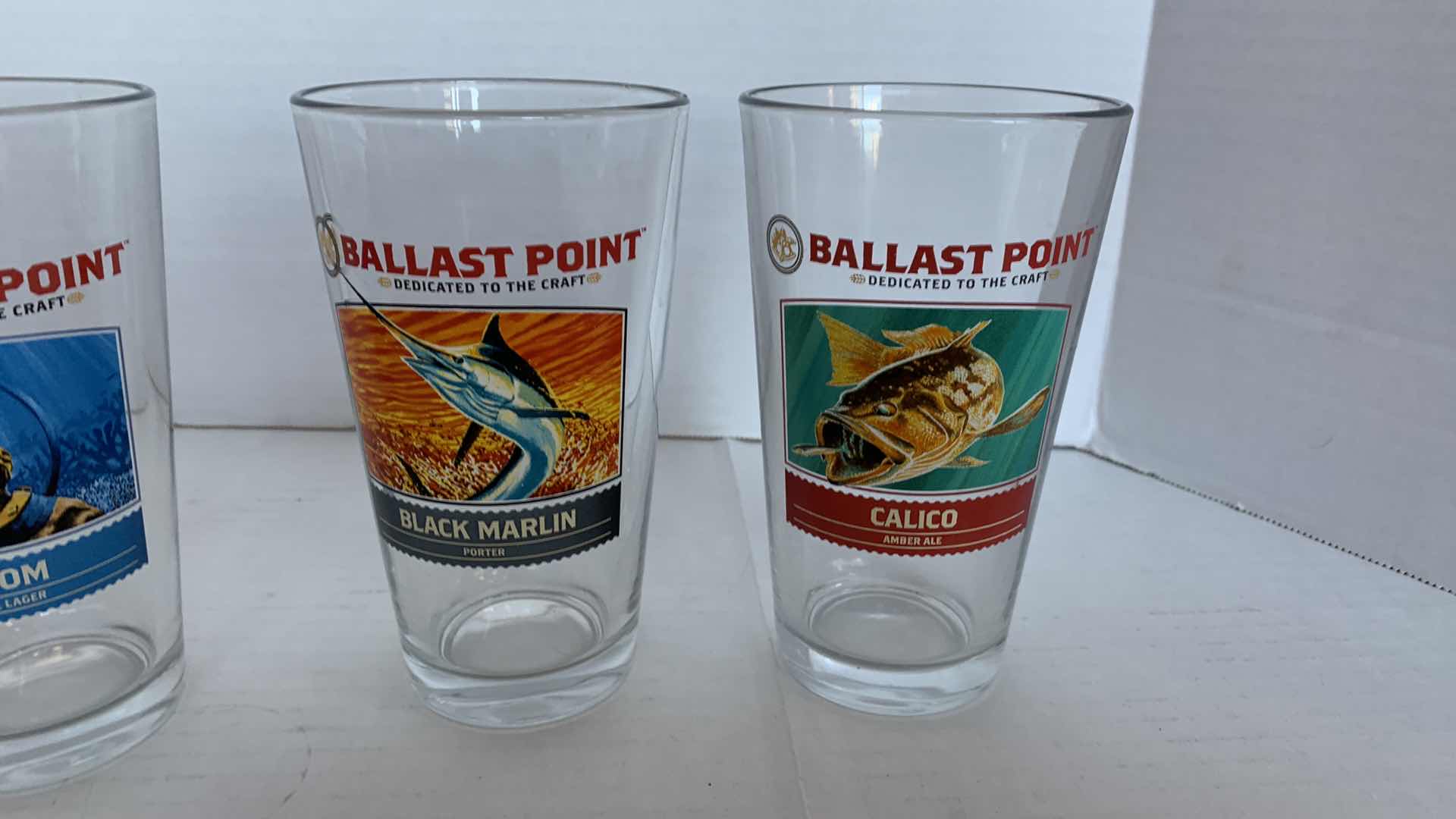 Photo 1 of 3-BALLAST POINT BEER PINT GLASSES