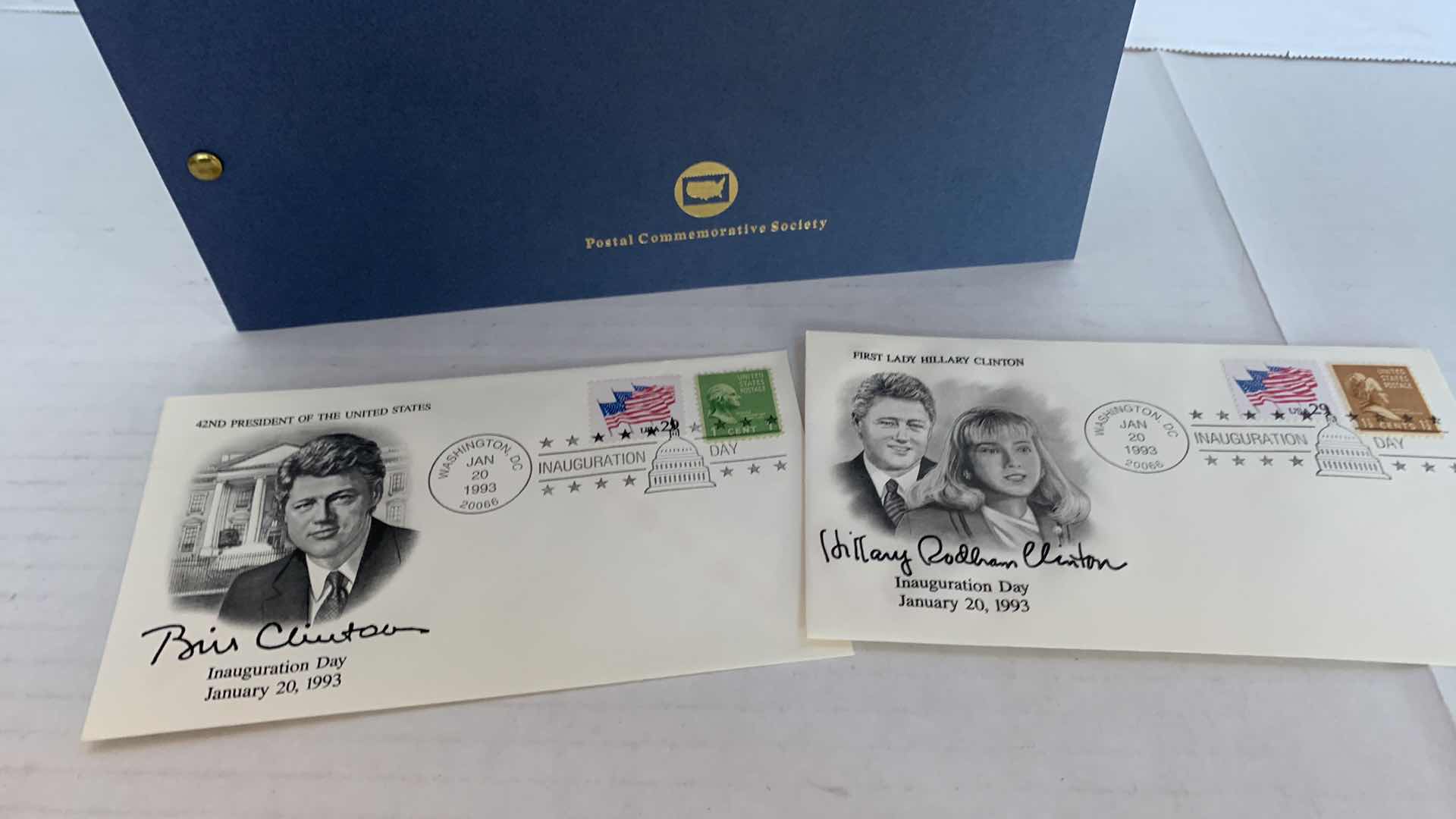 Photo 1 of 1993 UNITED STATES 1993 PRESIDENTIAL INAUGURAL COVERS