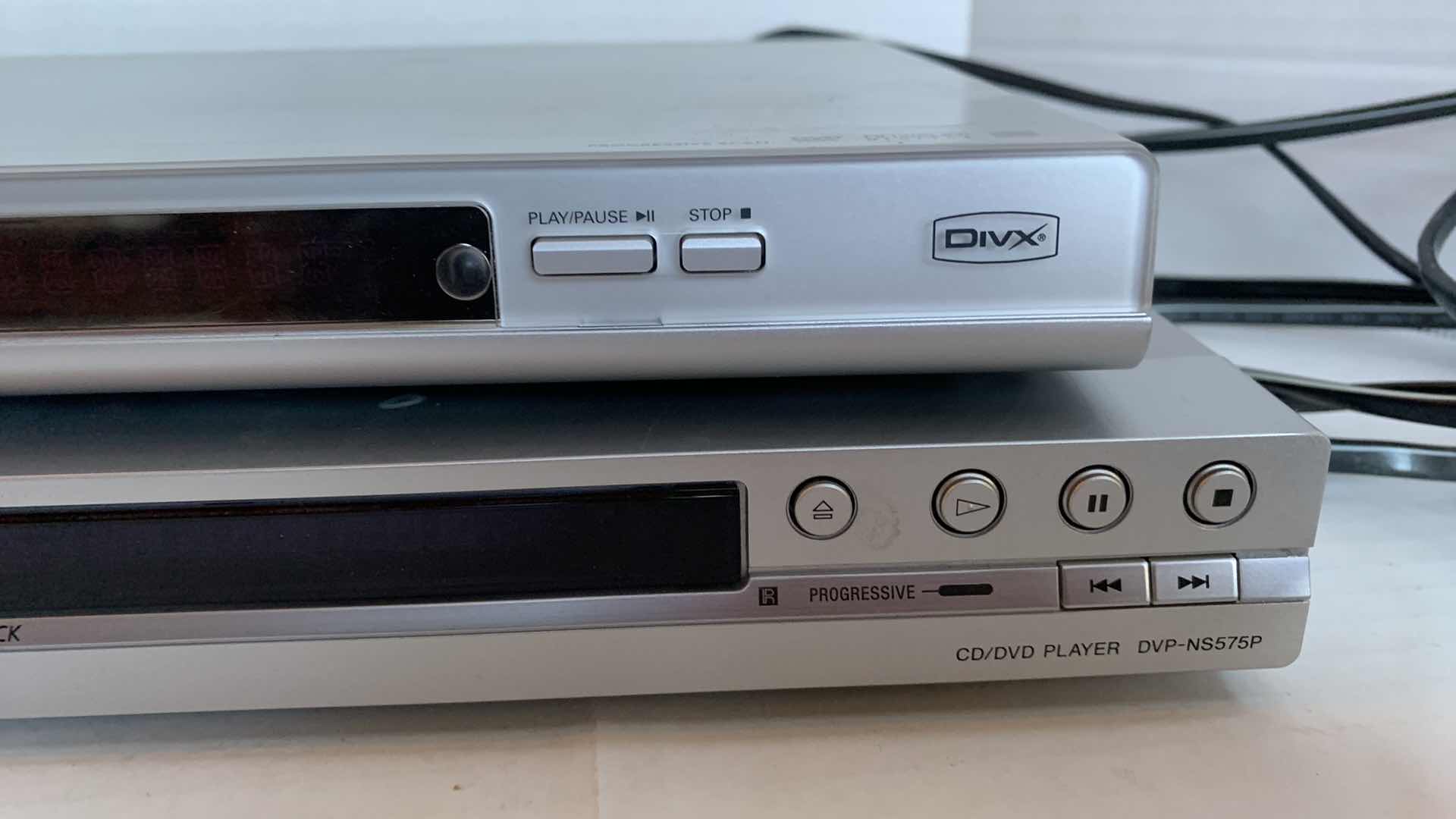 Photo 1 of 2-DVD/CD PLAYERS SONY AND PHILLIPS