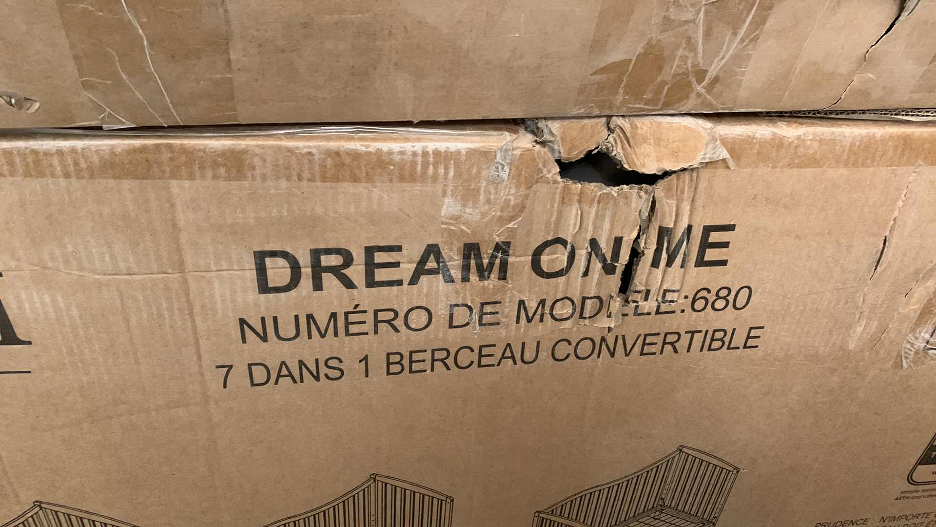 Photo 1 of DREAM ON ME 7-WAY CONVERTIBLE KIDS BED