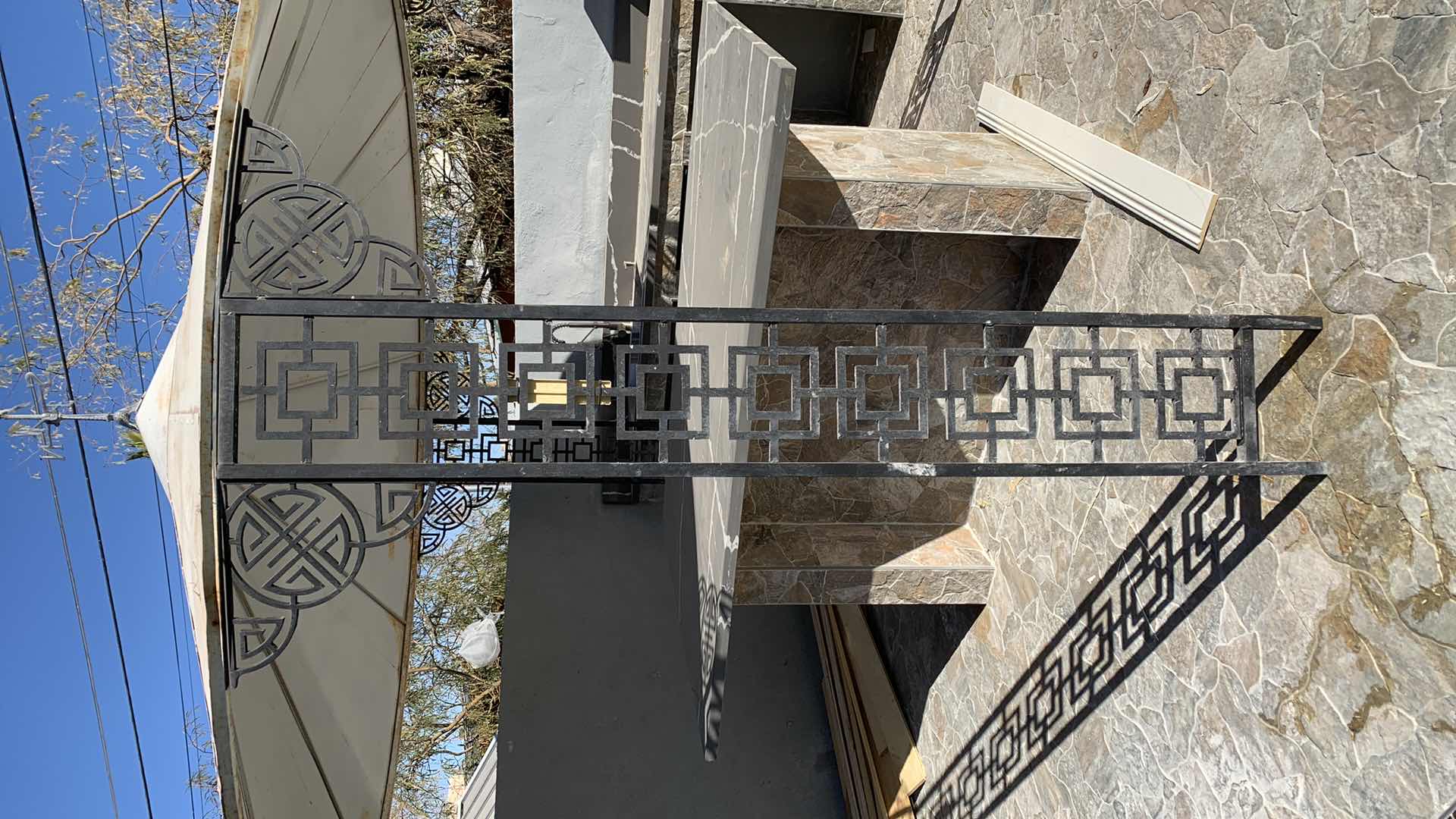 Photo 1 of STEEL GAZEBO WITH ROOF 11 FOOT CIRCUMFERENCE