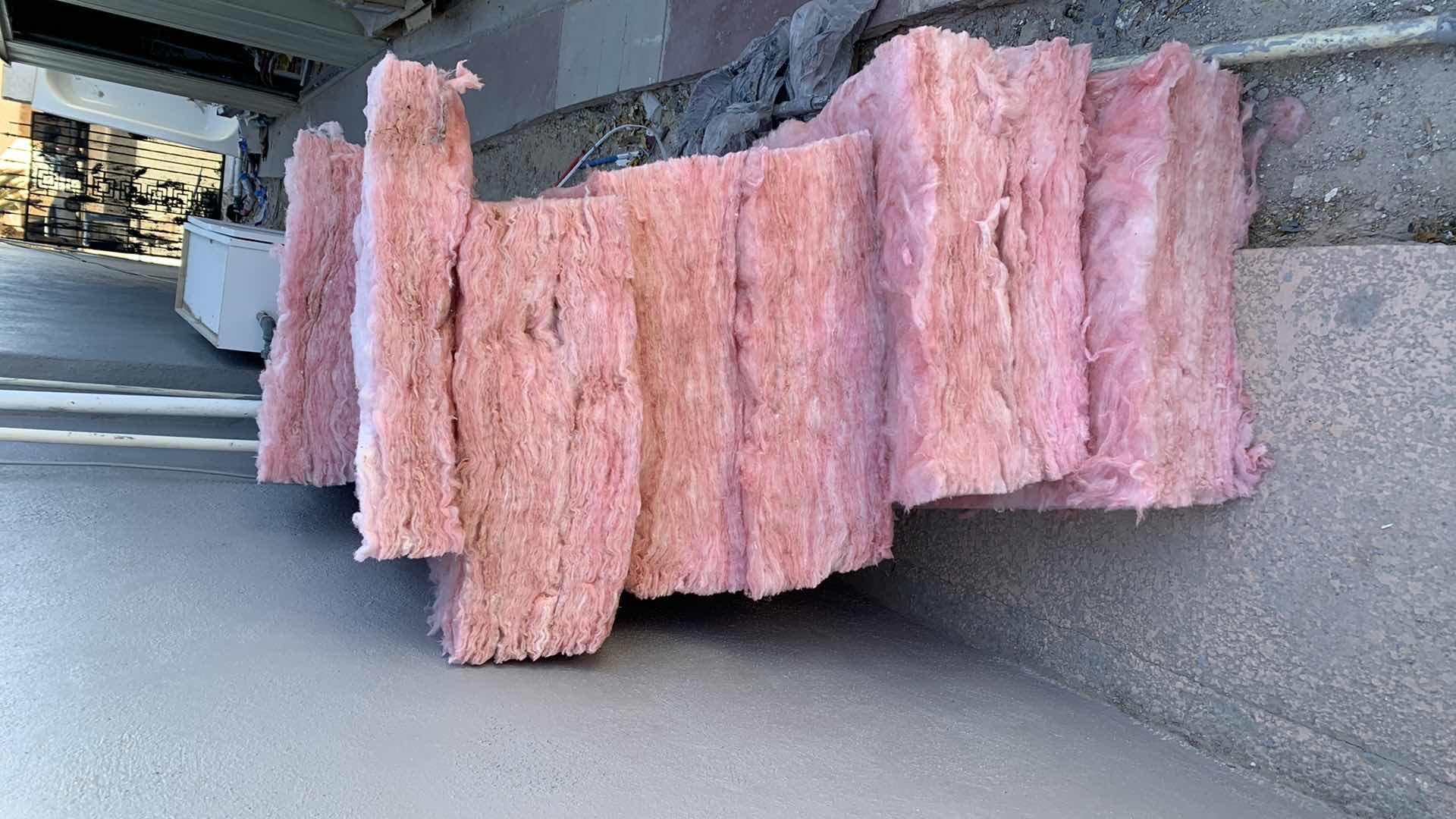 Photo 3 of 7-PIECES OF INSULATING FIBERGLASS MOST ARE 4’ X 2’ H 1’