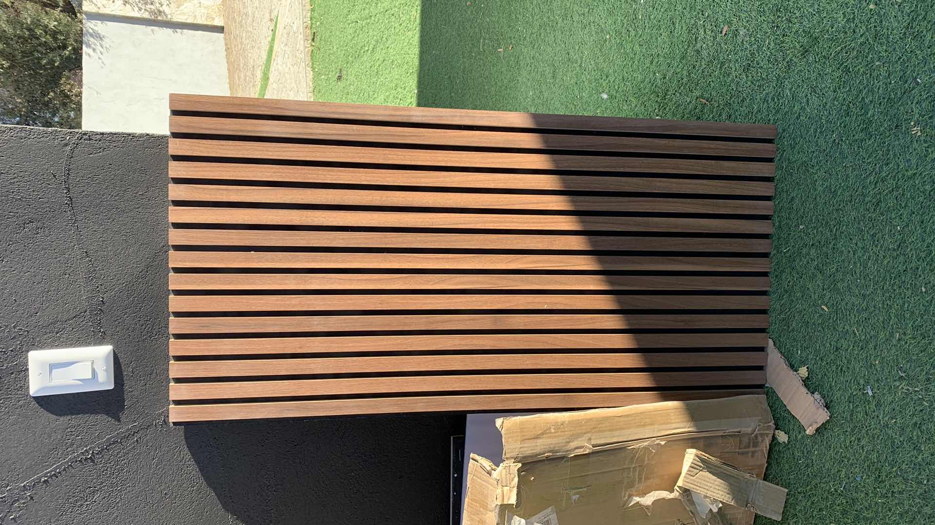 Photo 1 of 2-WOODEN WALL PANELS 24” X 48”