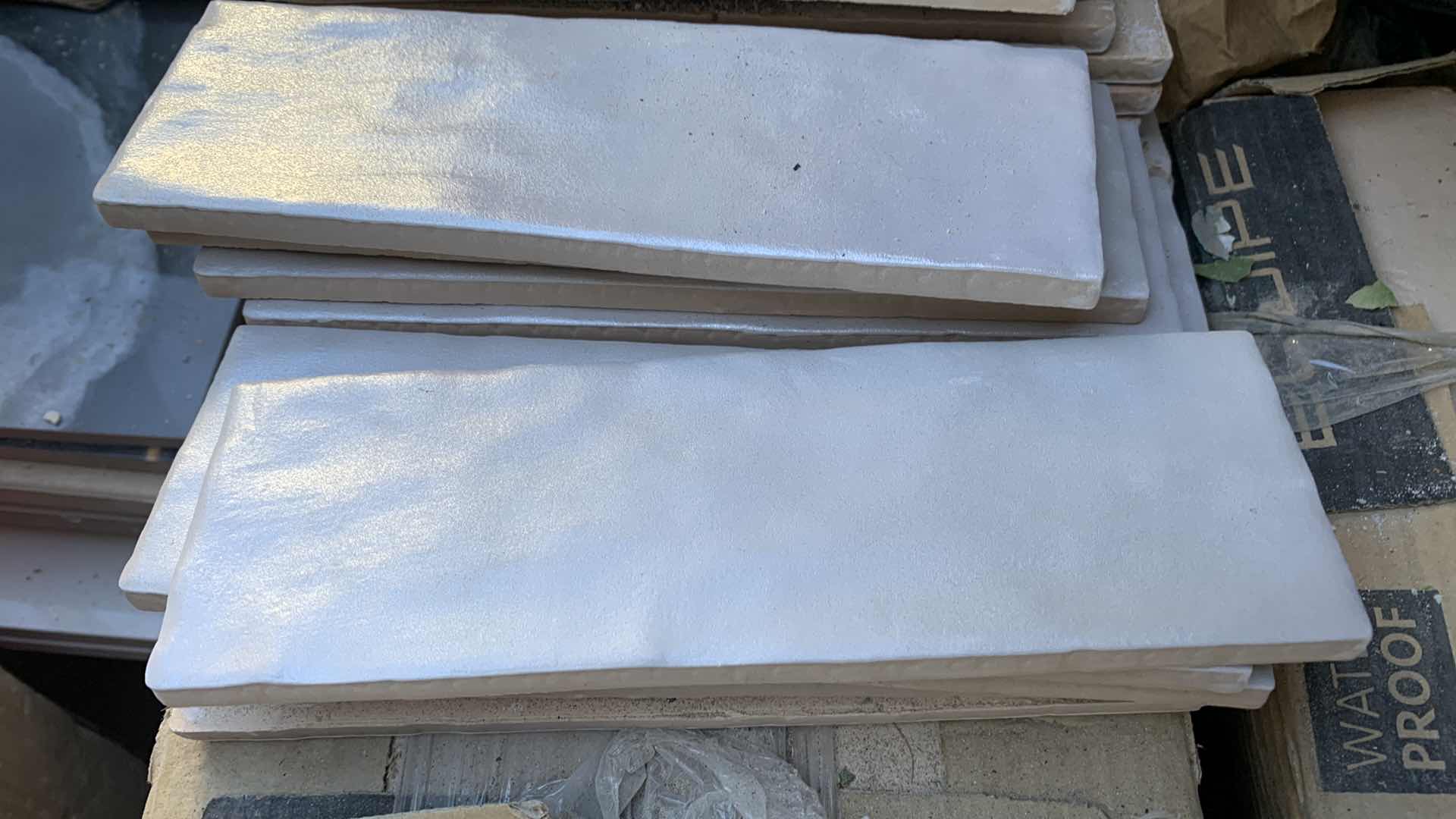 Photo 1 of 11 BOXES OF TILE FOR BATHROOM 2.5” X 8”