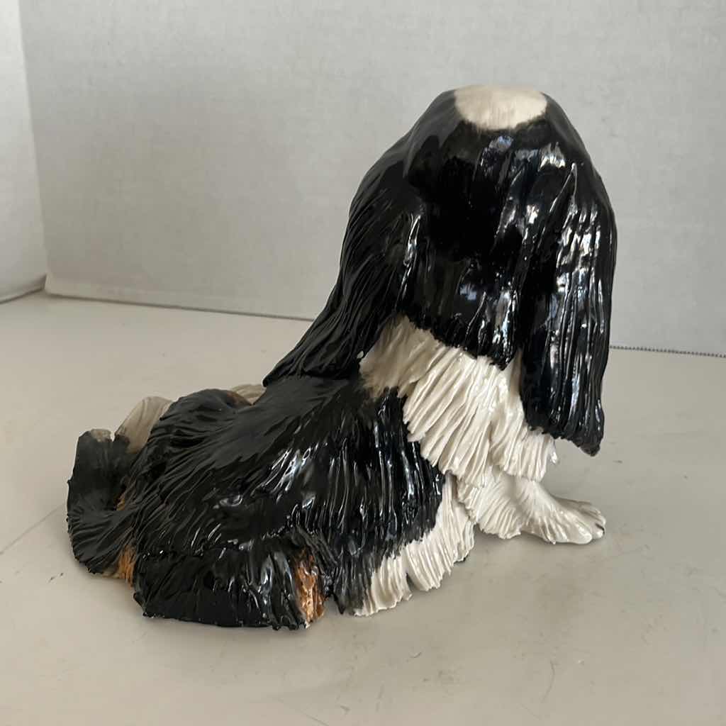 Photo 1 of ART-DOG CAVALIER KING CHARLES SPANIEL PAINTED FIGURINE STATUE. 9”L X 7”H X 6”W