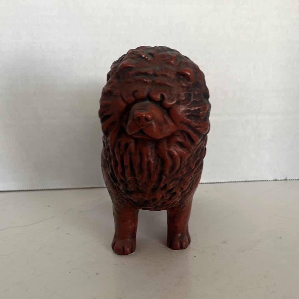 Photo 1 of 7” ASIAN CHOW DOG FIGURINE