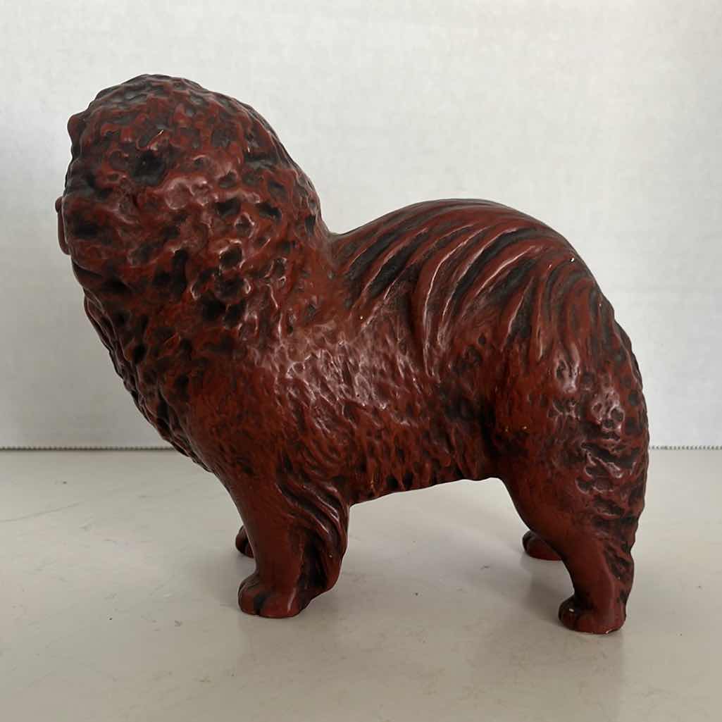 Photo 1 of 7” ASIAN CHOW DOG FIGURINE