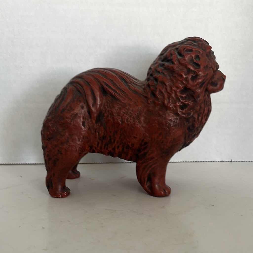 Photo 1 of 7” ASIAN CHOW DOG FIGURINE