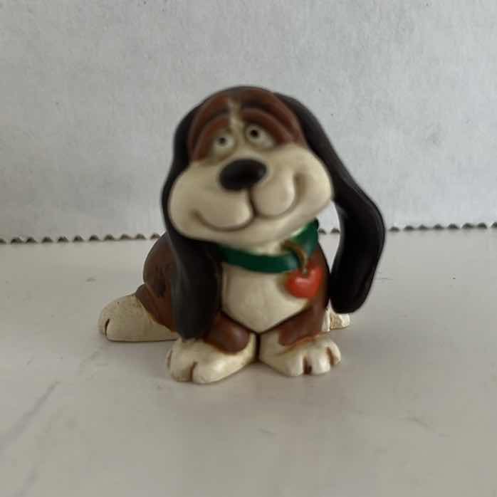 Photo 1 of 1” 1985 HALLMARK VALENTINE BASSETT HOUND FIGURINE