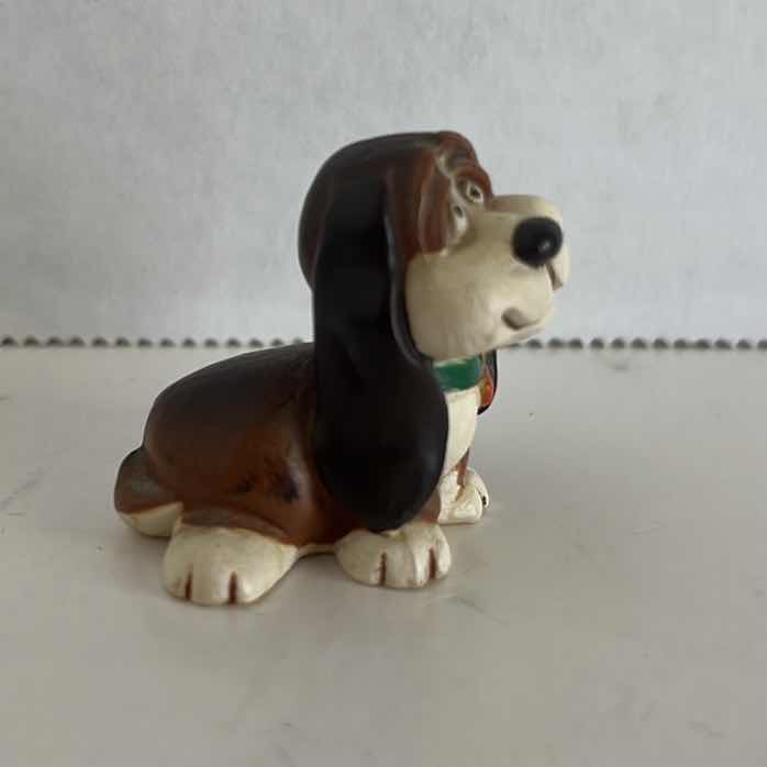 Photo 1 of 1” 1985 HALLMARK VALENTINE BASSETT HOUND FIGURINE