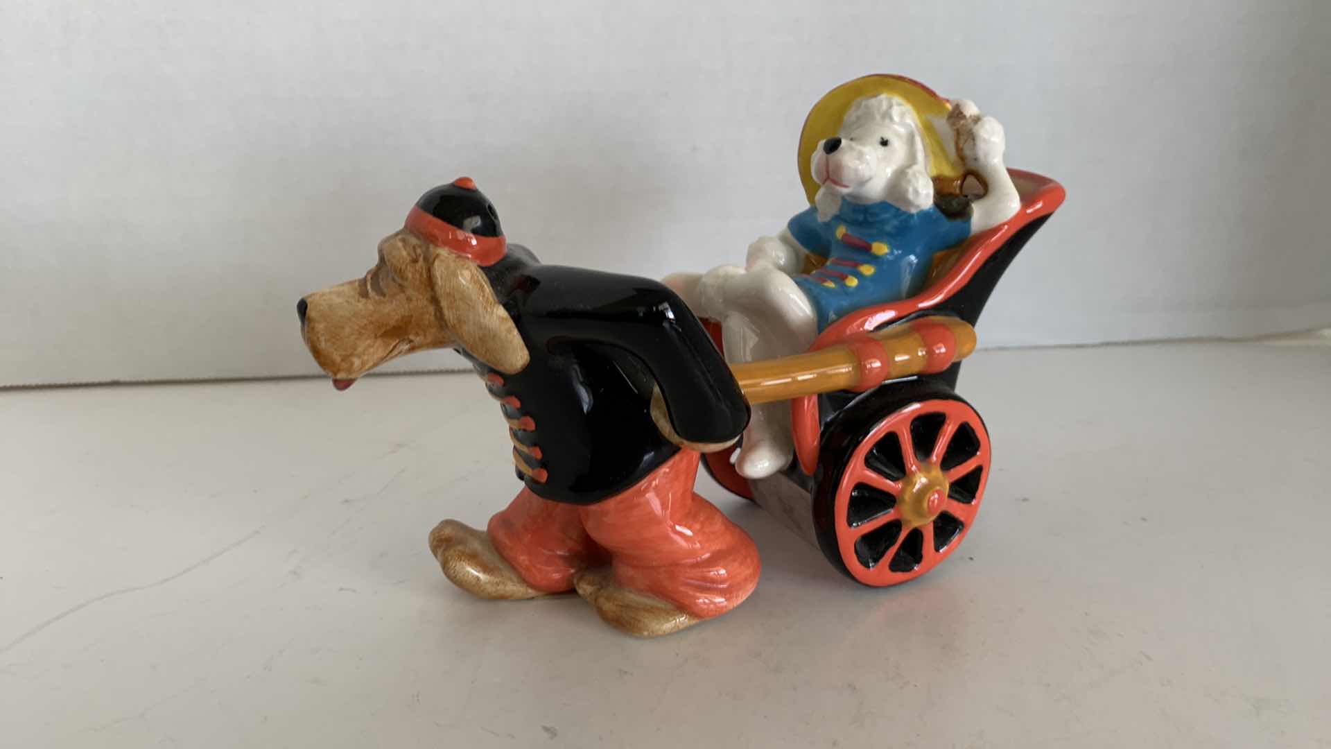 Photo 1 of RICKSHAW INSPIRED DOG STATUE 4.5” TALL