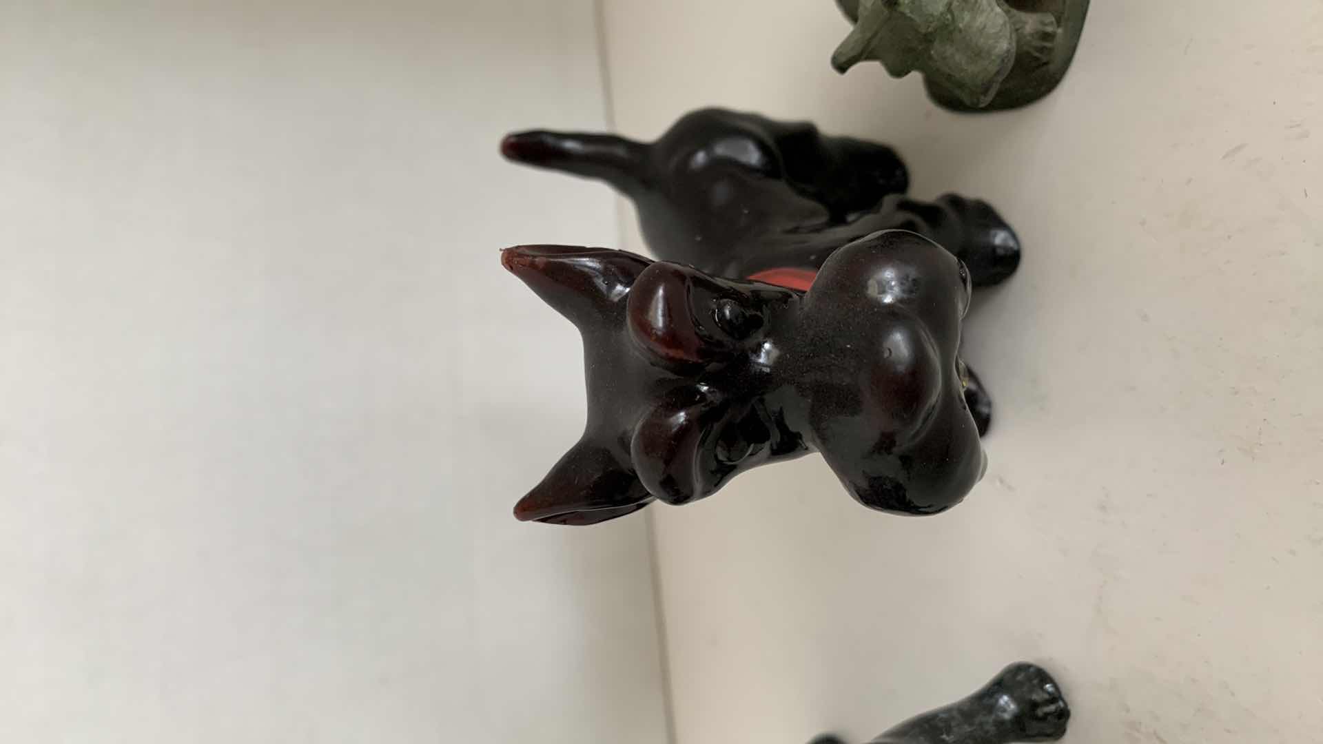 Photo 3 of 3-TERRIER STATUES TALLEST IS 3.5”