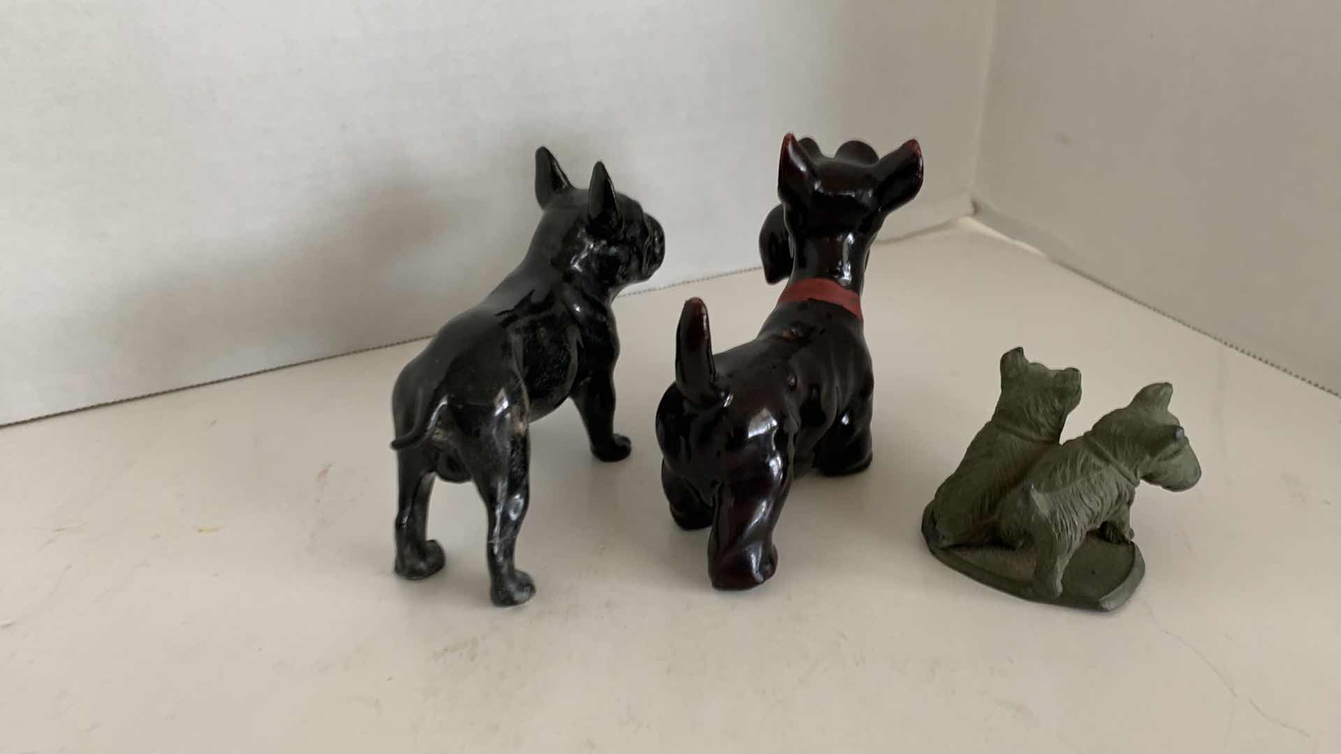 Photo 5 of 3-TERRIER STATUES TALLEST IS 3.5”
