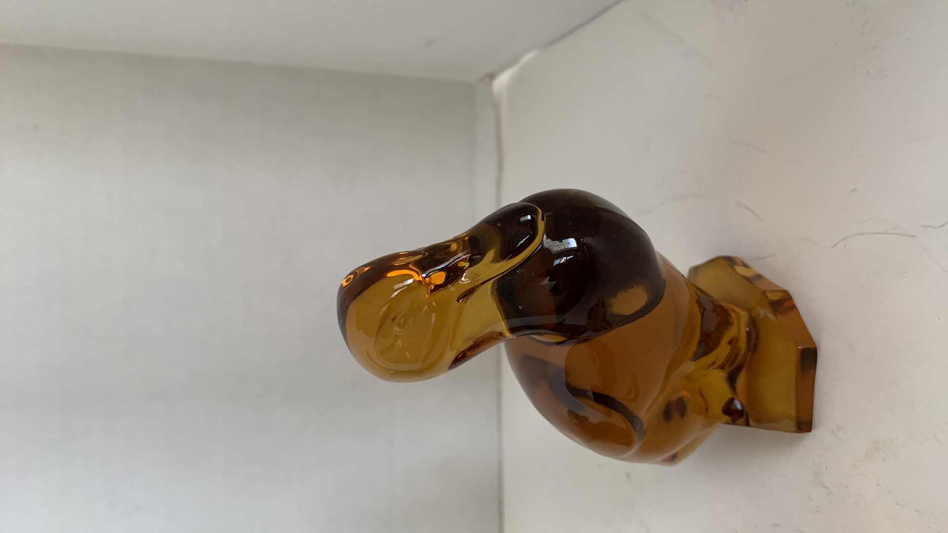 Photo 1 of 2-GLASS SCULPTURES 5” TALL