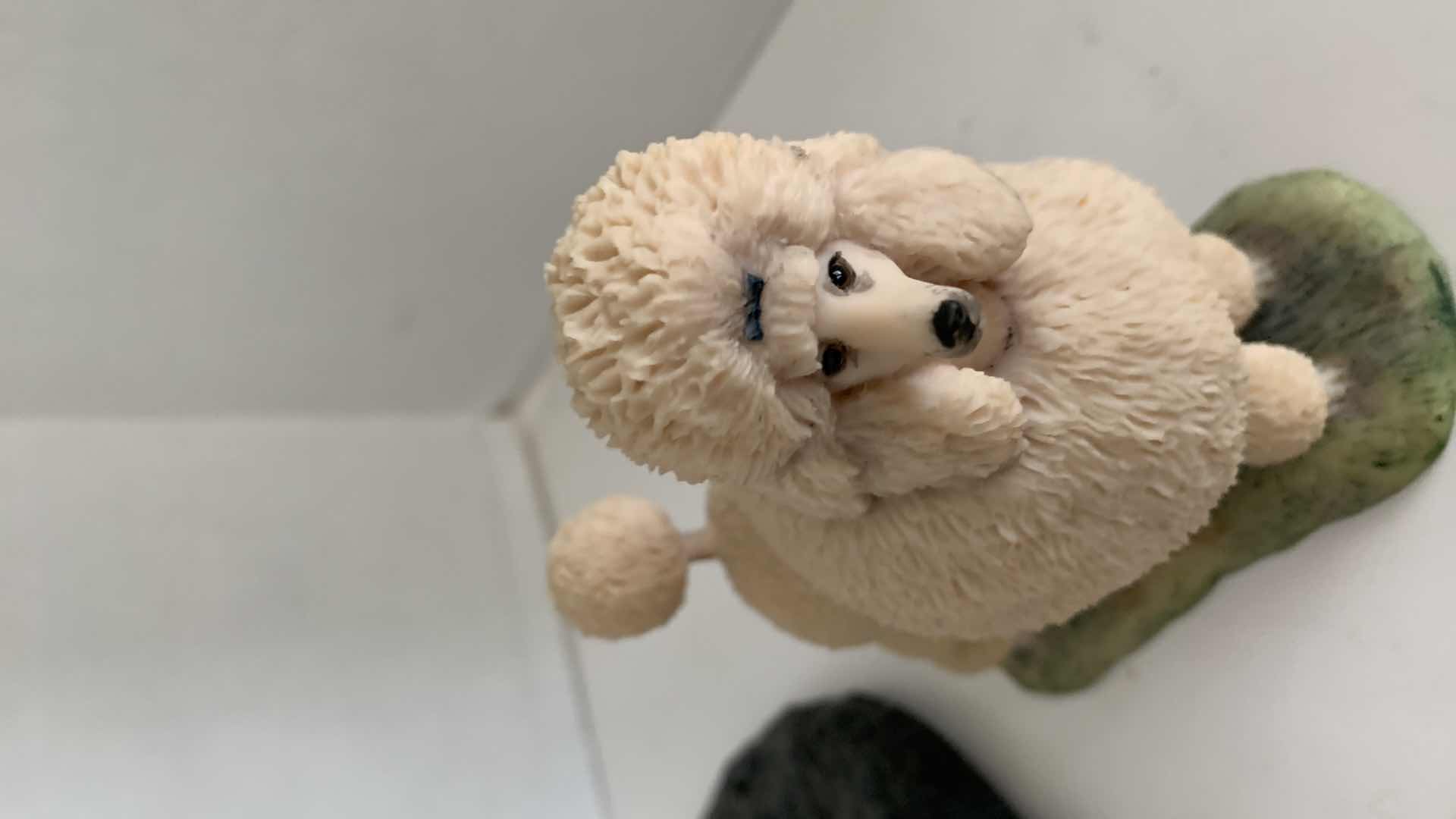 Photo 1 of 3-POODLE STATUES TALLEST IS 8”