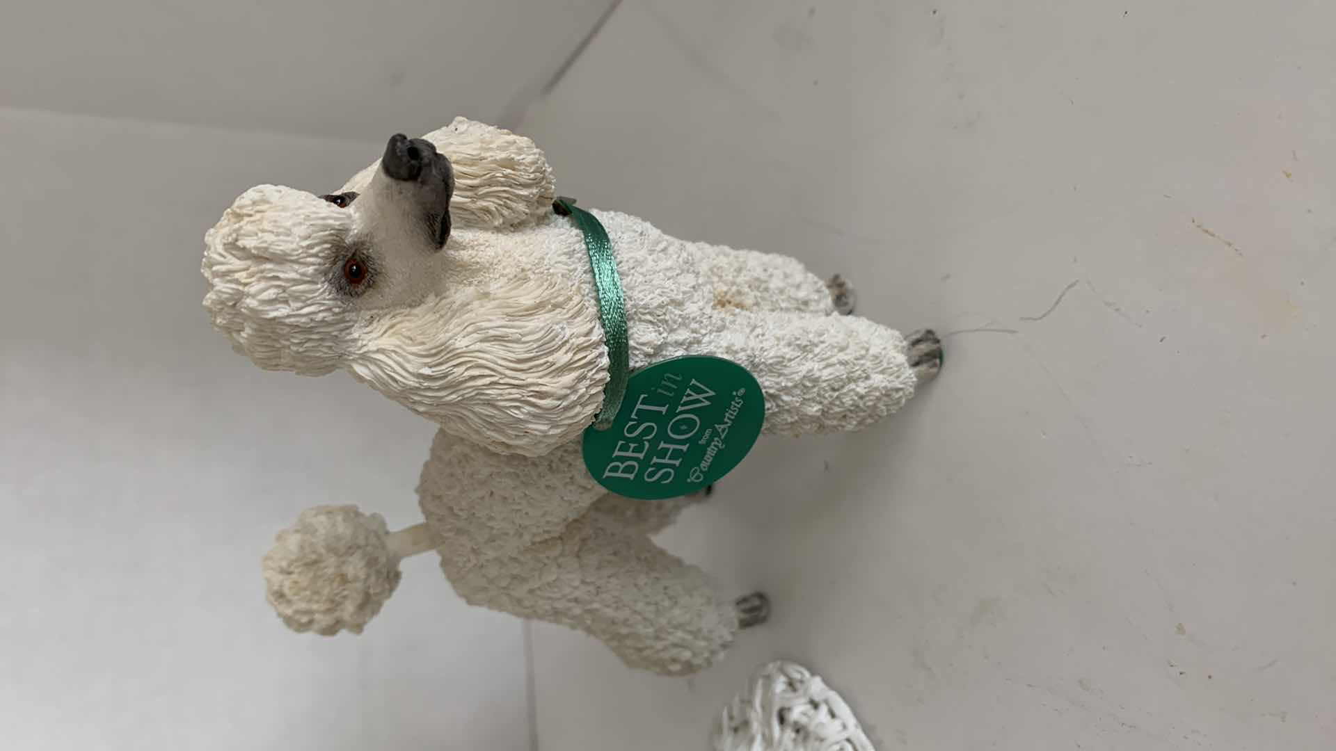 Photo 1 of 4-POODLE STATUES TALLEST IS 5”
