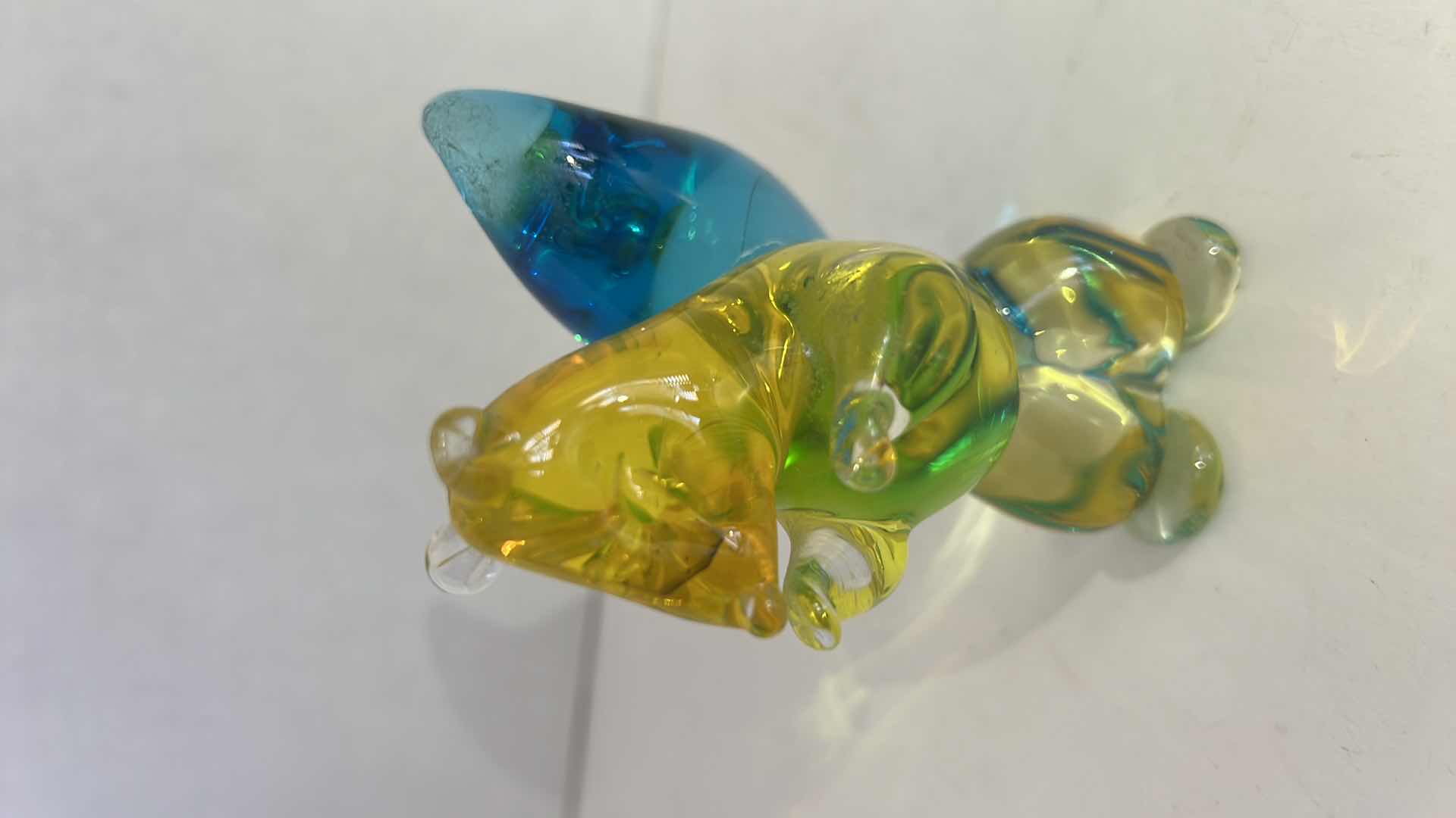 Photo 1 of MURANO HAND BLOWN GLASS SQUIRREL FIGURINE 4”