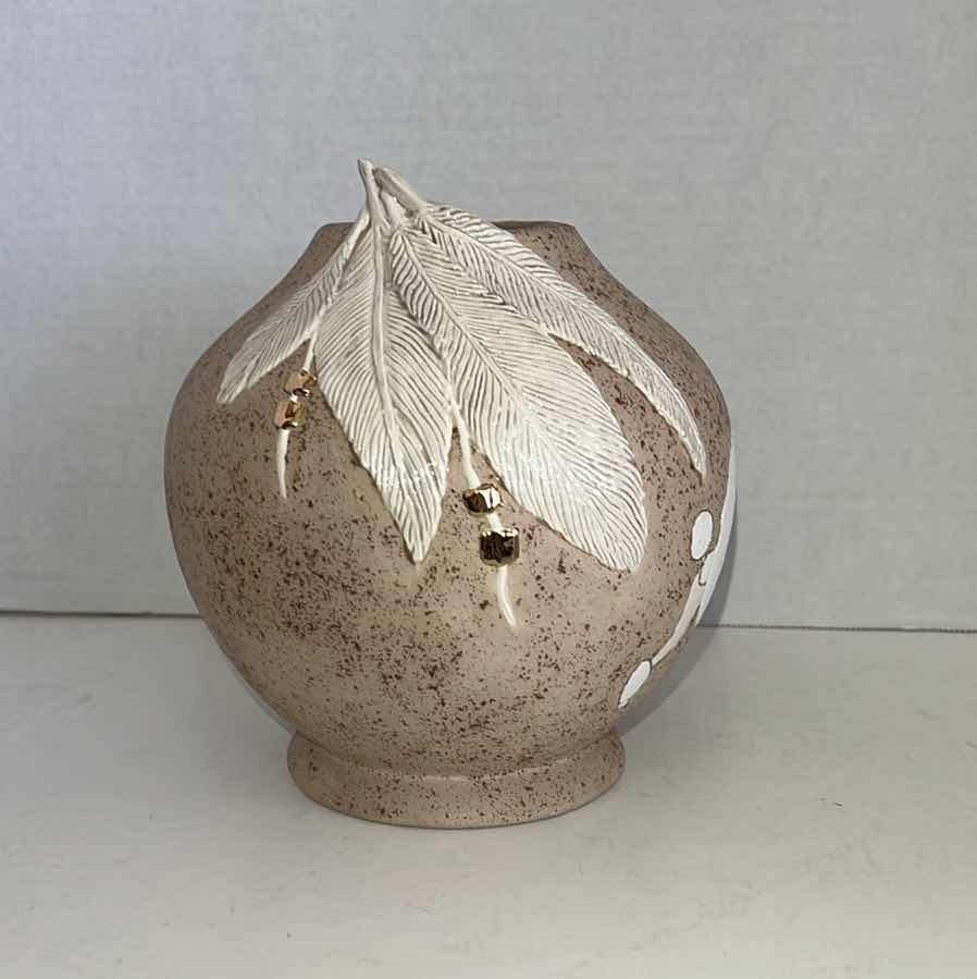 Photo 2 of POODLE CERAMIC VASE 7”