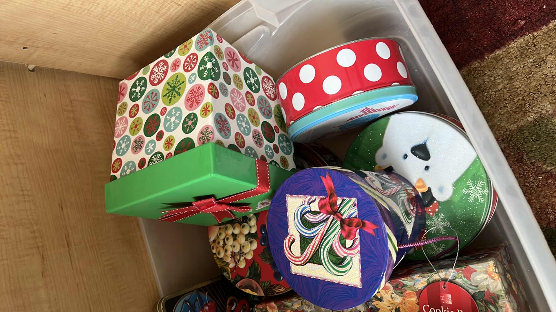 Photo 1 of CONTENTS ON SHELF CHRISTMAS