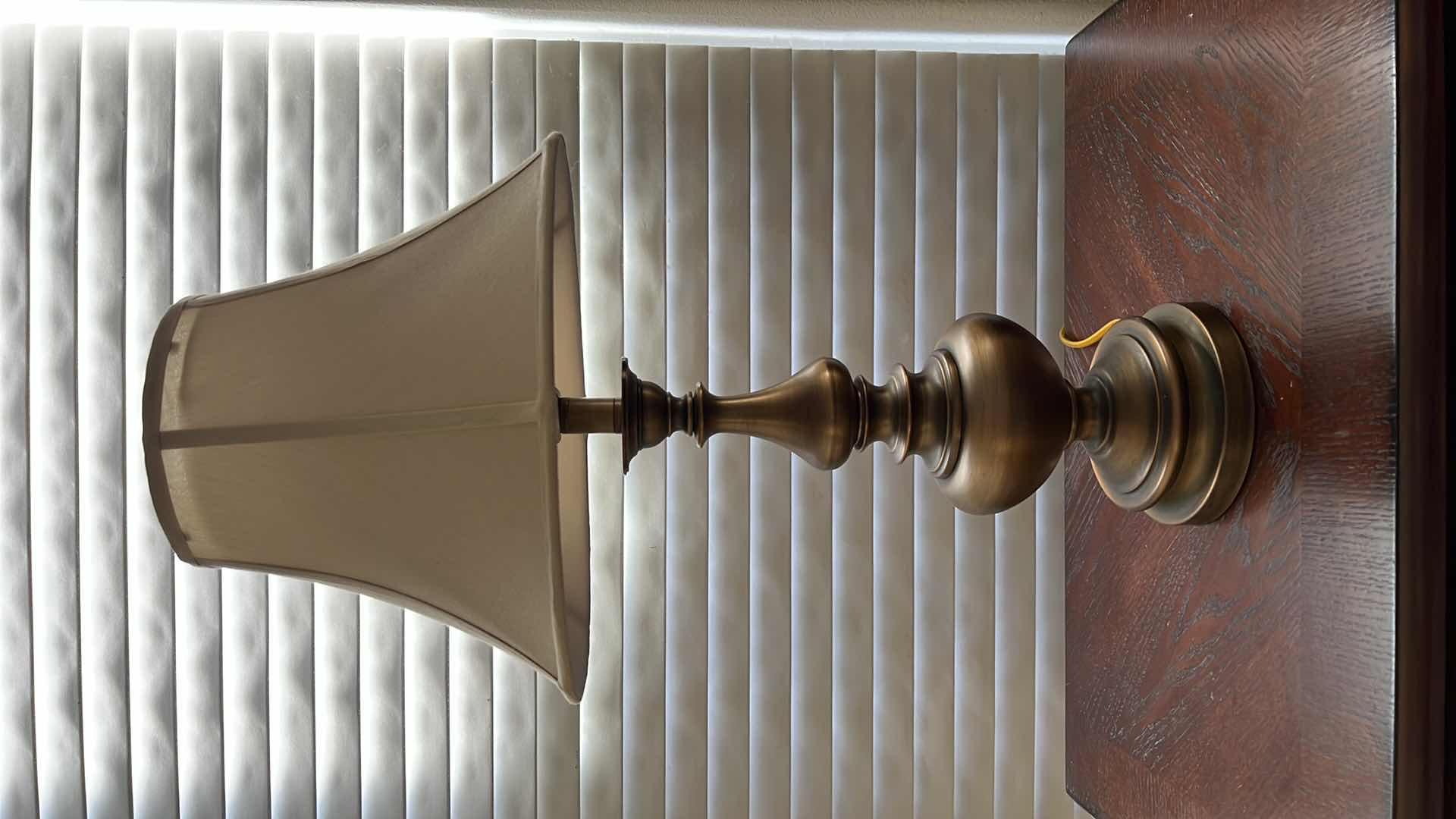 Photo 1 of BRASS ACCENT LAMP 28”