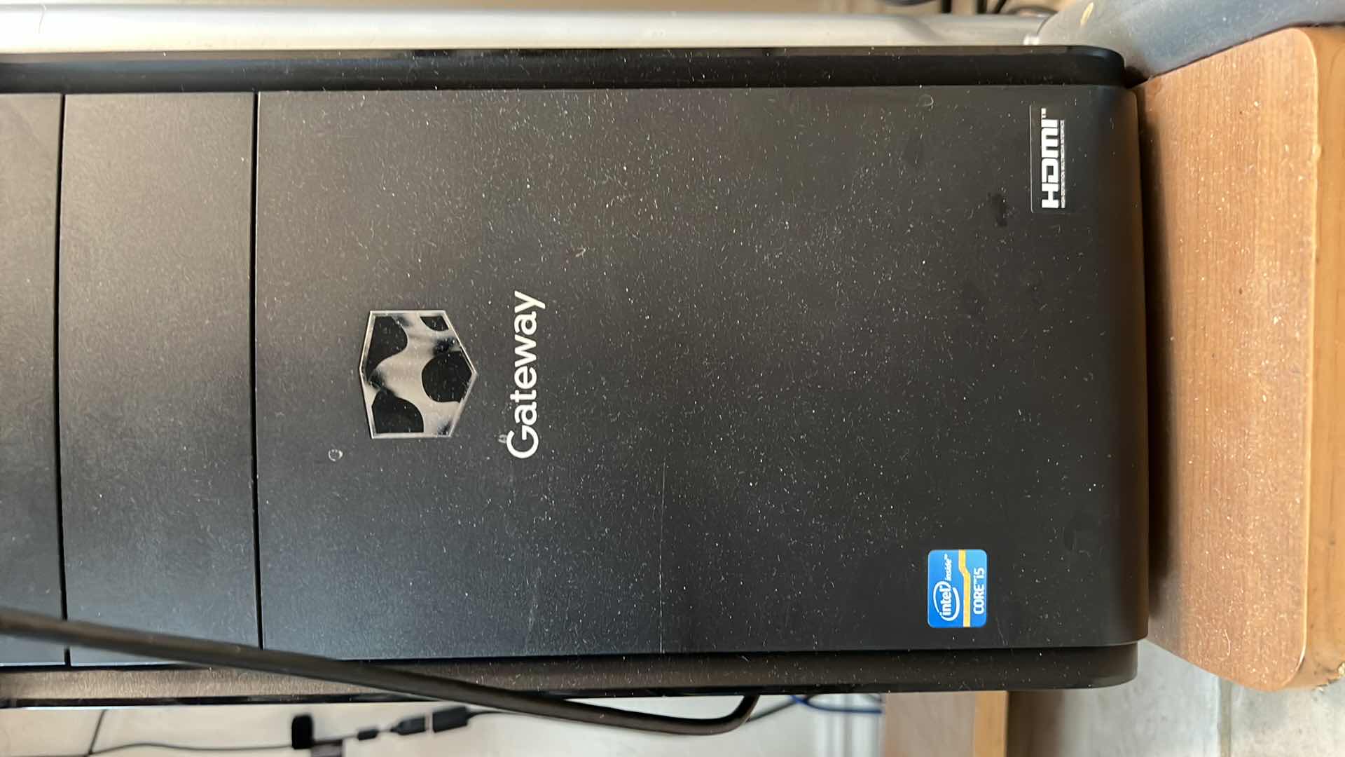 Photo 2 of GATEWAY COMPUTER I5 PROCESSOR, MONITOR, AND SPEAKERS