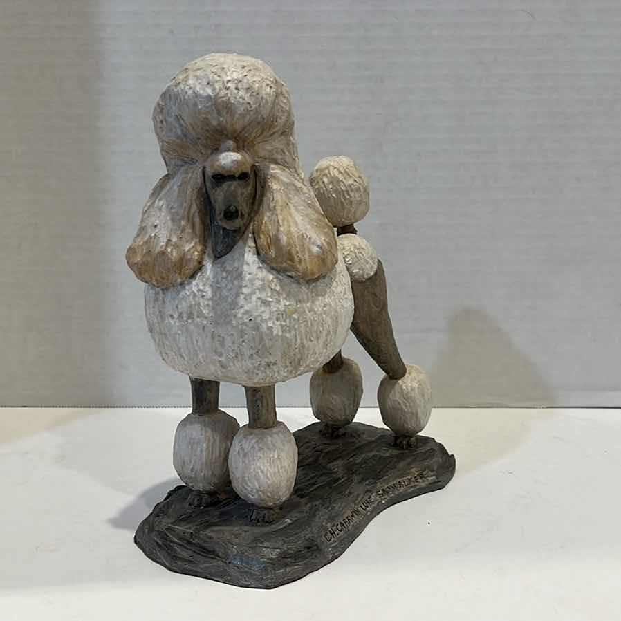 Photo 1 of POODLE STATUE 7" TALL