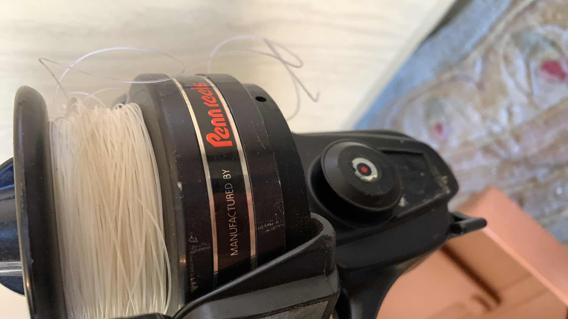 Photo 1 of TACKLE BOX, FISHING RODS,REELS AND SCISSORS