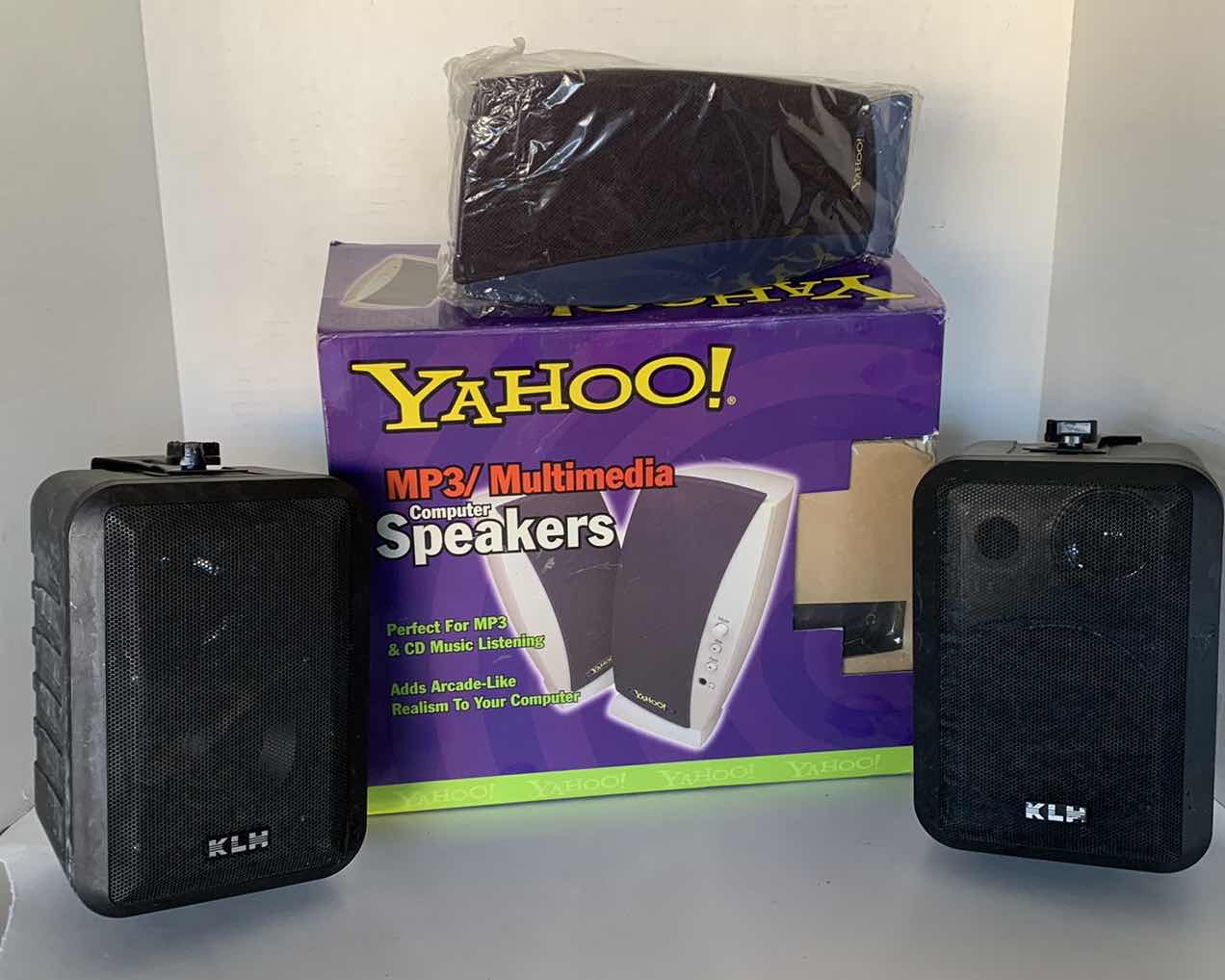 Photo 1 of INDOOR AND OUTDOOR SPEAKER SETS.