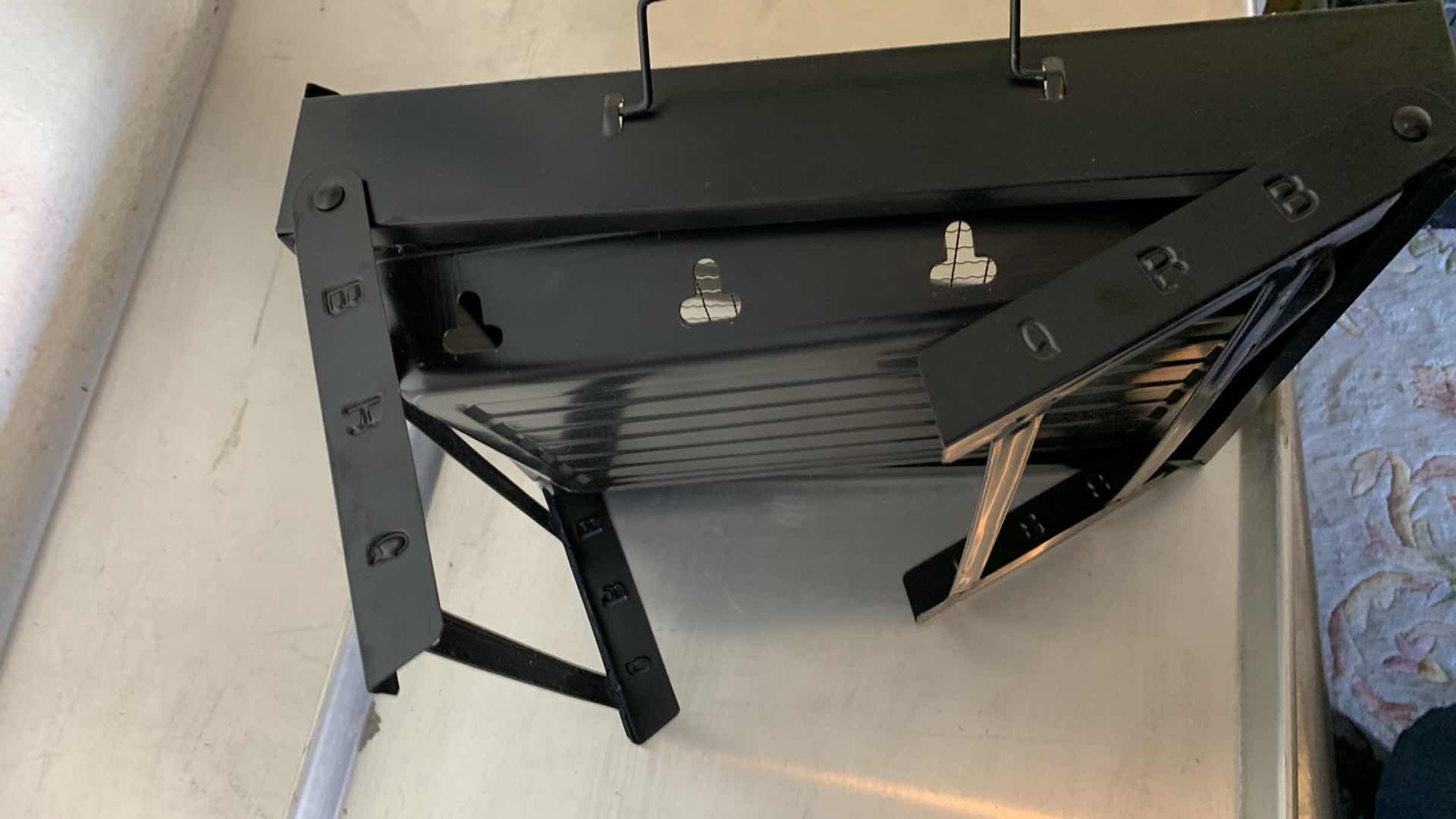 Photo 1 of 5-LARGE COMMERCIAL OVEN BAKING SHEETS 26” X 18” AND A PORTABLE GRILL