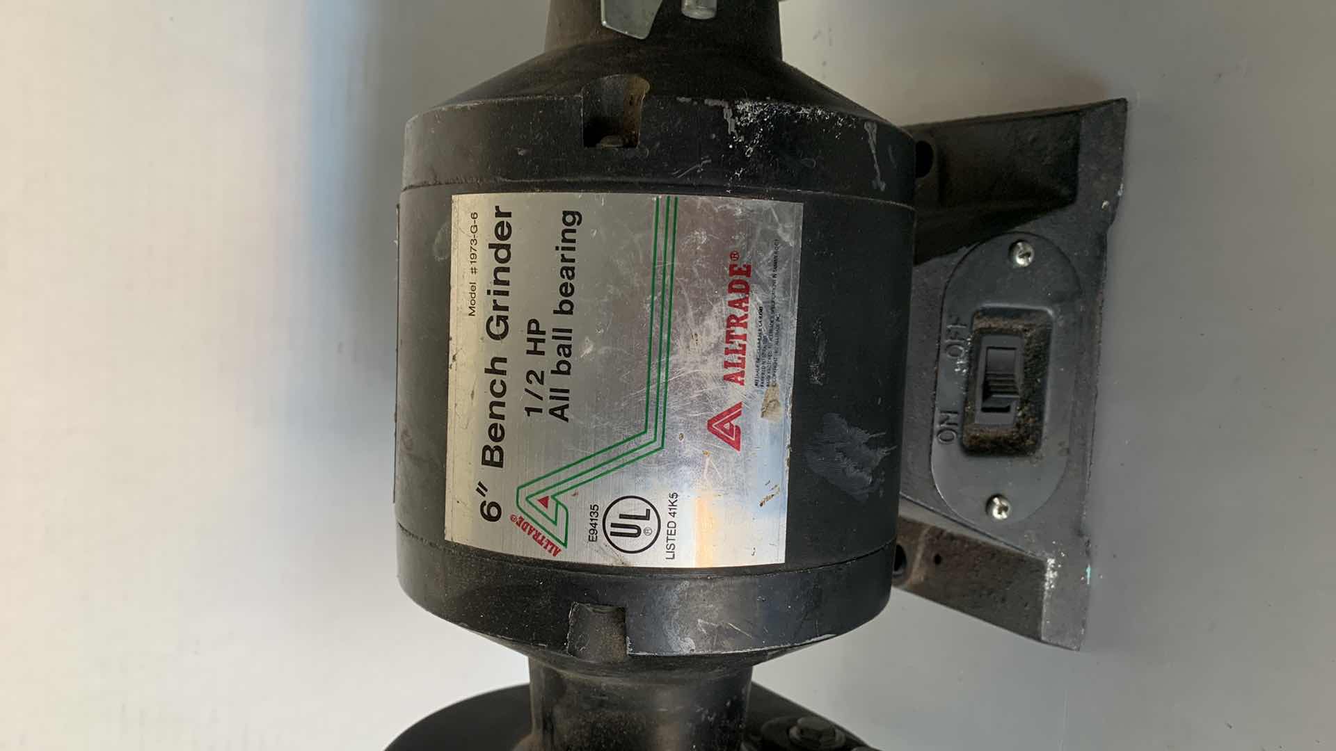 Photo 1 of POWER TOOLS. ALLTRADE 6” BENCH GRINDER