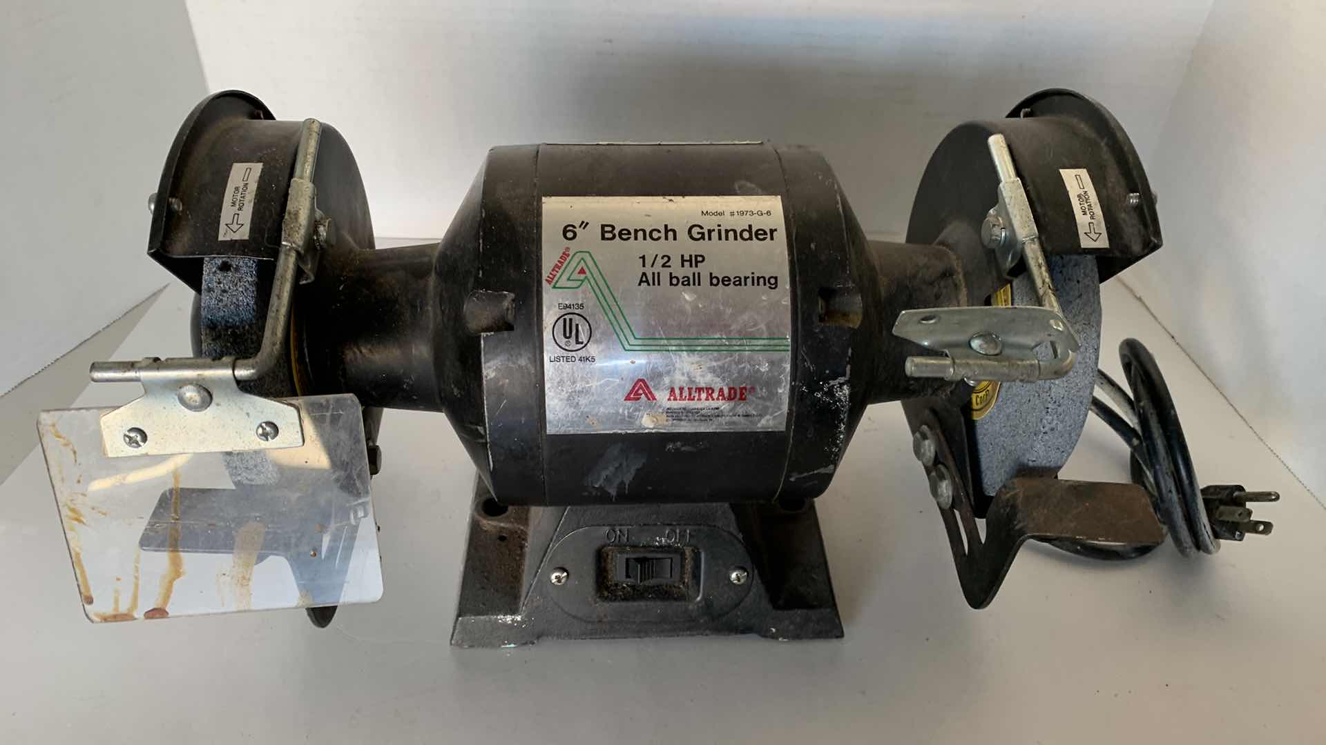 Photo 1 of POWER TOOLS. ALLTRADE 6” BENCH GRINDER