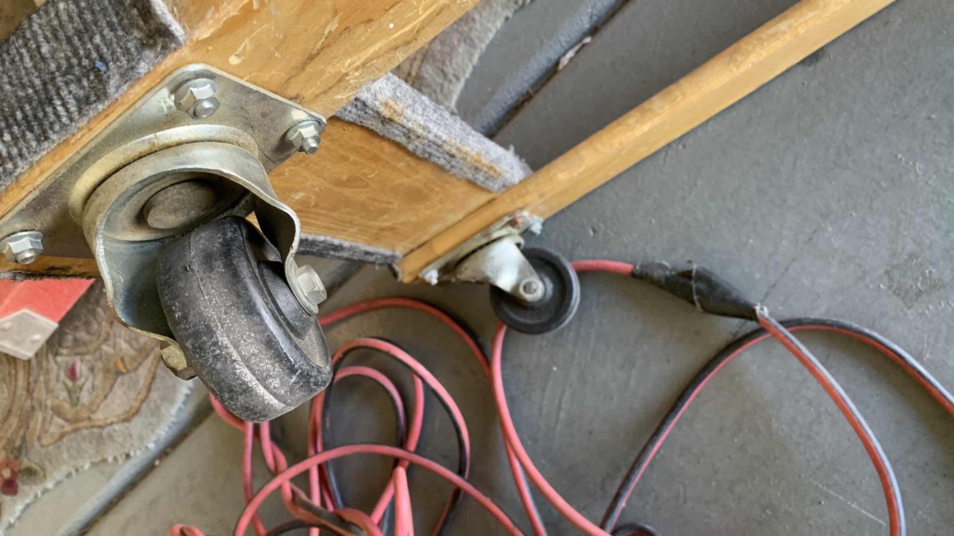 Photo 1 of ELECTRICAL EXTENSION CORDS AND A FURNITURE DOLLY