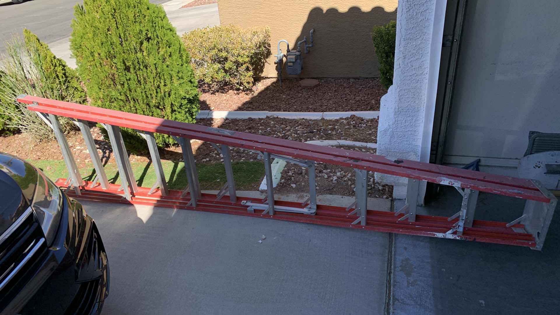 Photo 1 of 12' FIBERGLASS LADDER