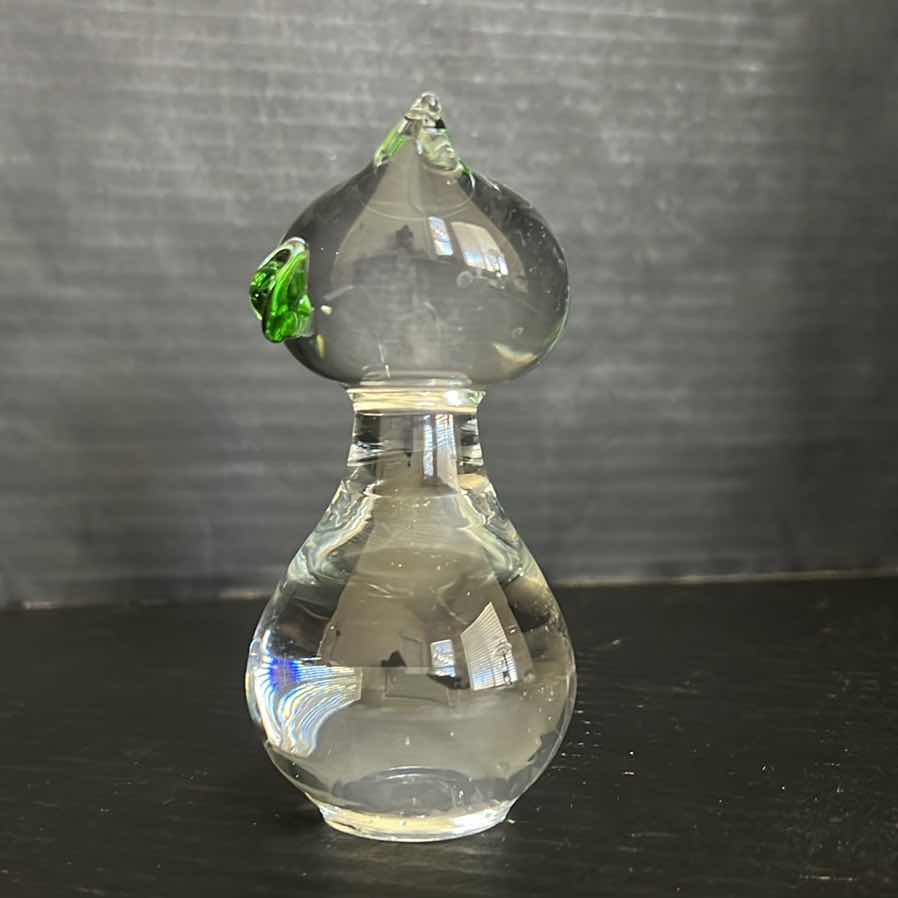 Photo 1 of MCM GULLASKRUF SWEDISH HAND BLOWN ART GLASS. CAT FIGURINE 4.5”