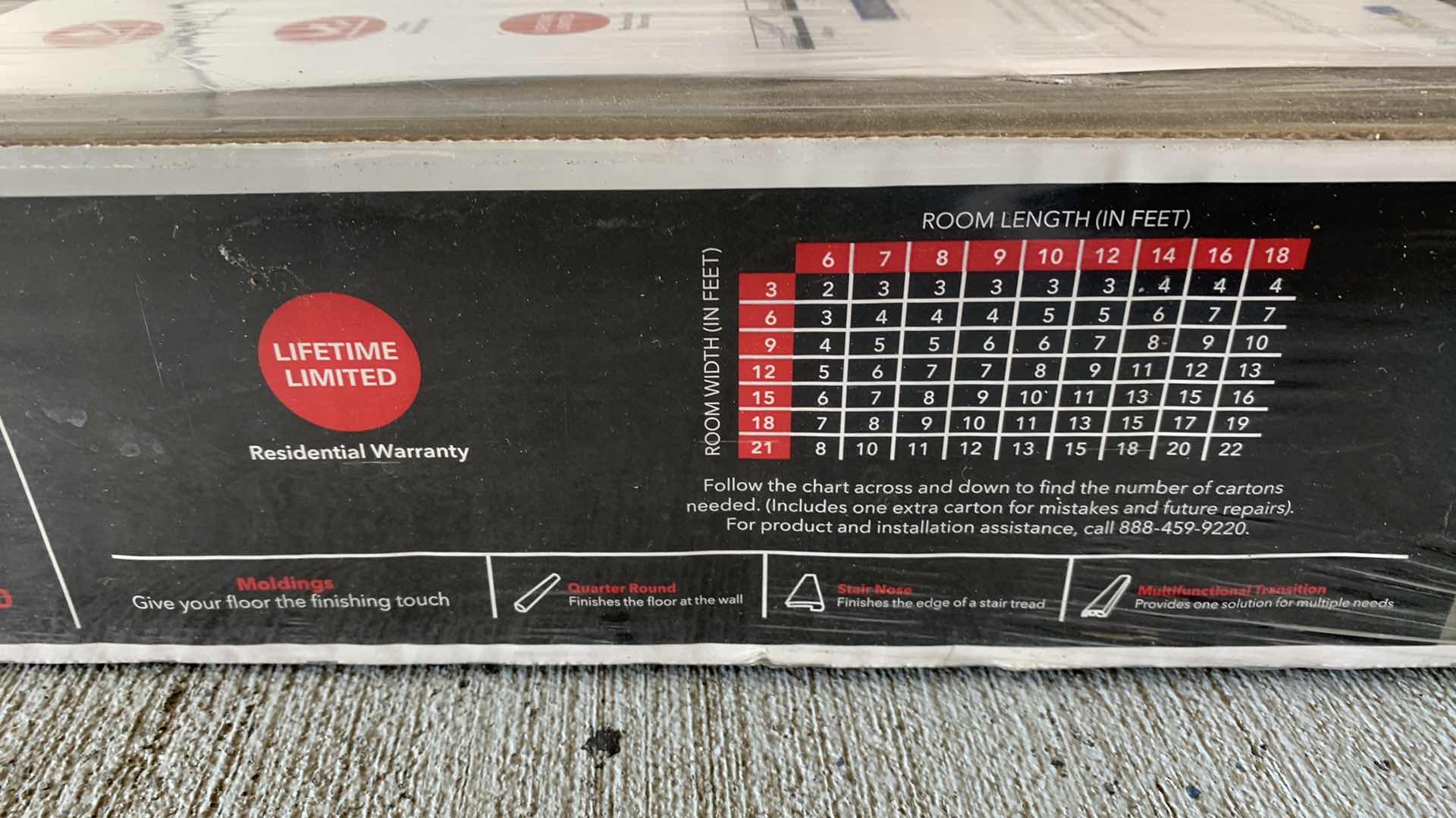 Photo 1 of 3-MOHAWK WATERPROOF LAMINATE WOOD FLOORING