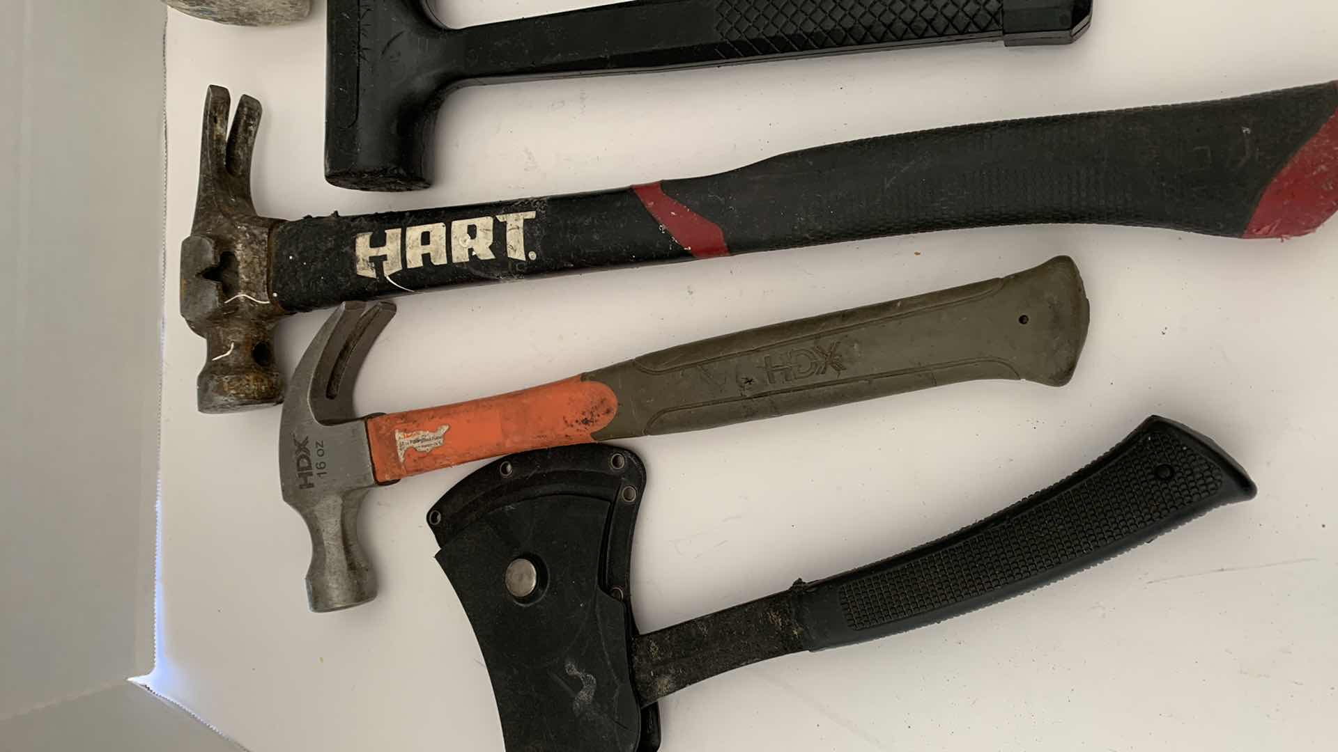 Photo 1 of ASSORTED HAMMERS AND PULL BARS