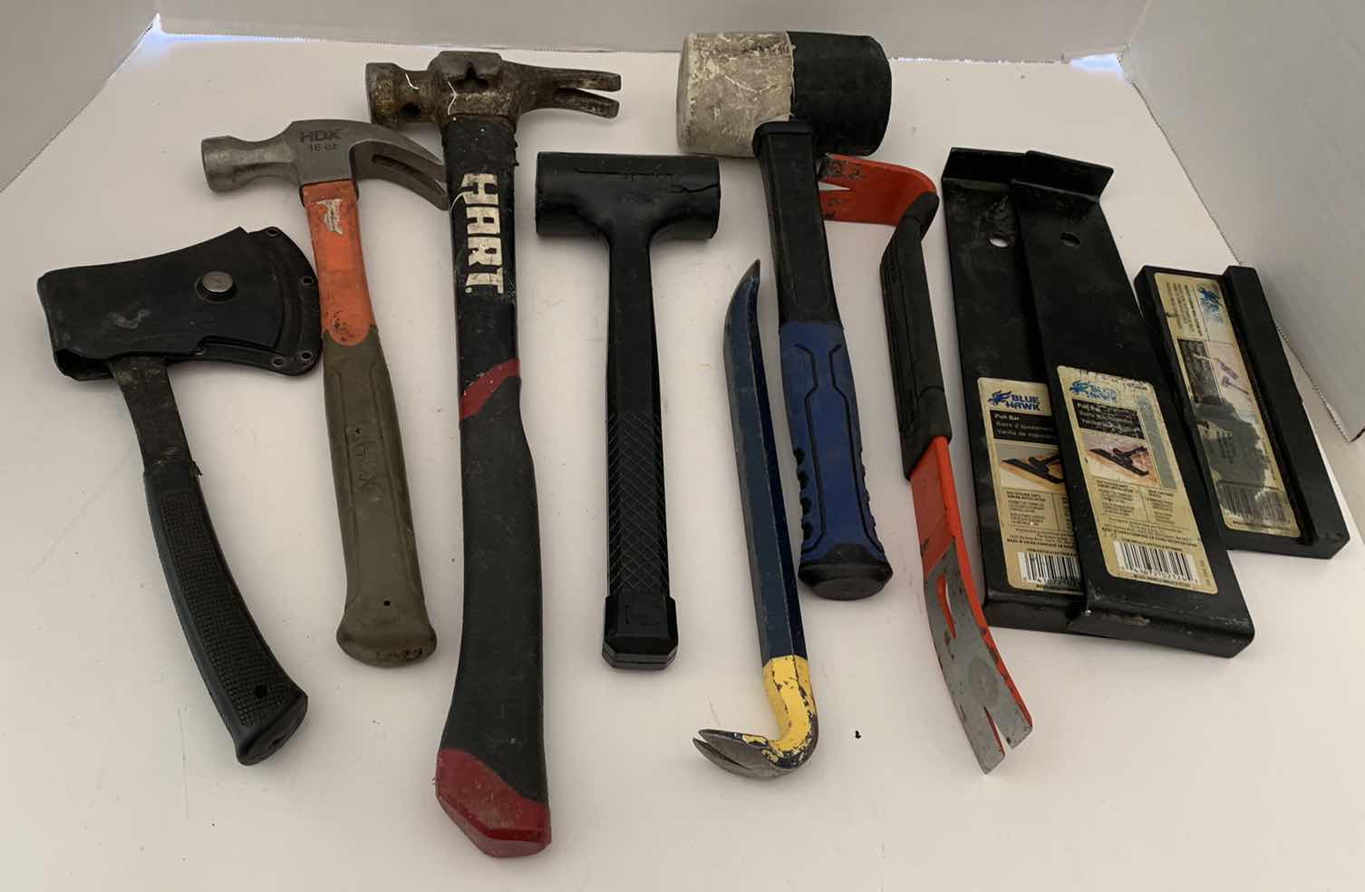 Photo 1 of ASSORTED HAMMERS AND PULL BARS