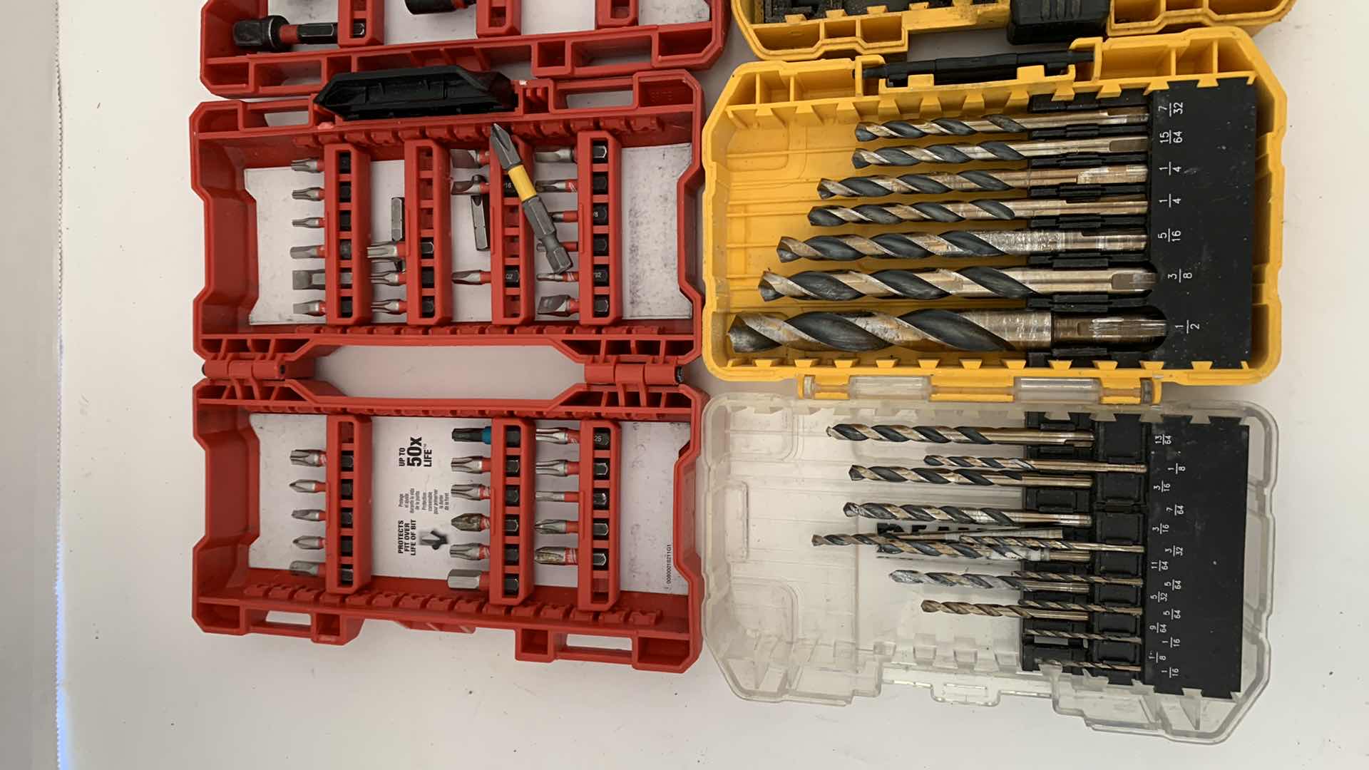 Photo 1 of 4-TOOL SETS DEWALT AND MILWAUKEE TOOLS