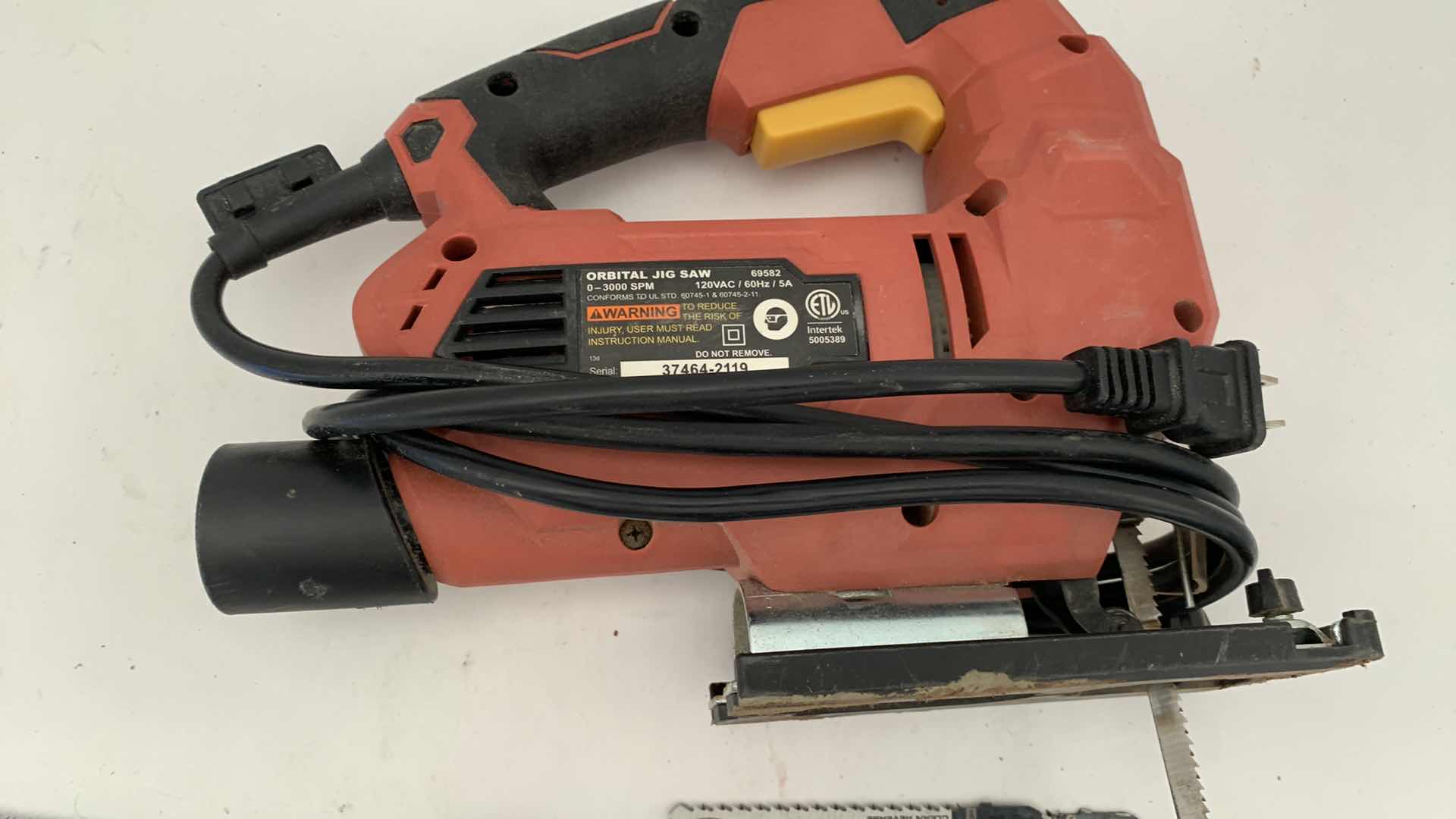 Photo 1 of CHICAGO ELECTRIC JIG SAW