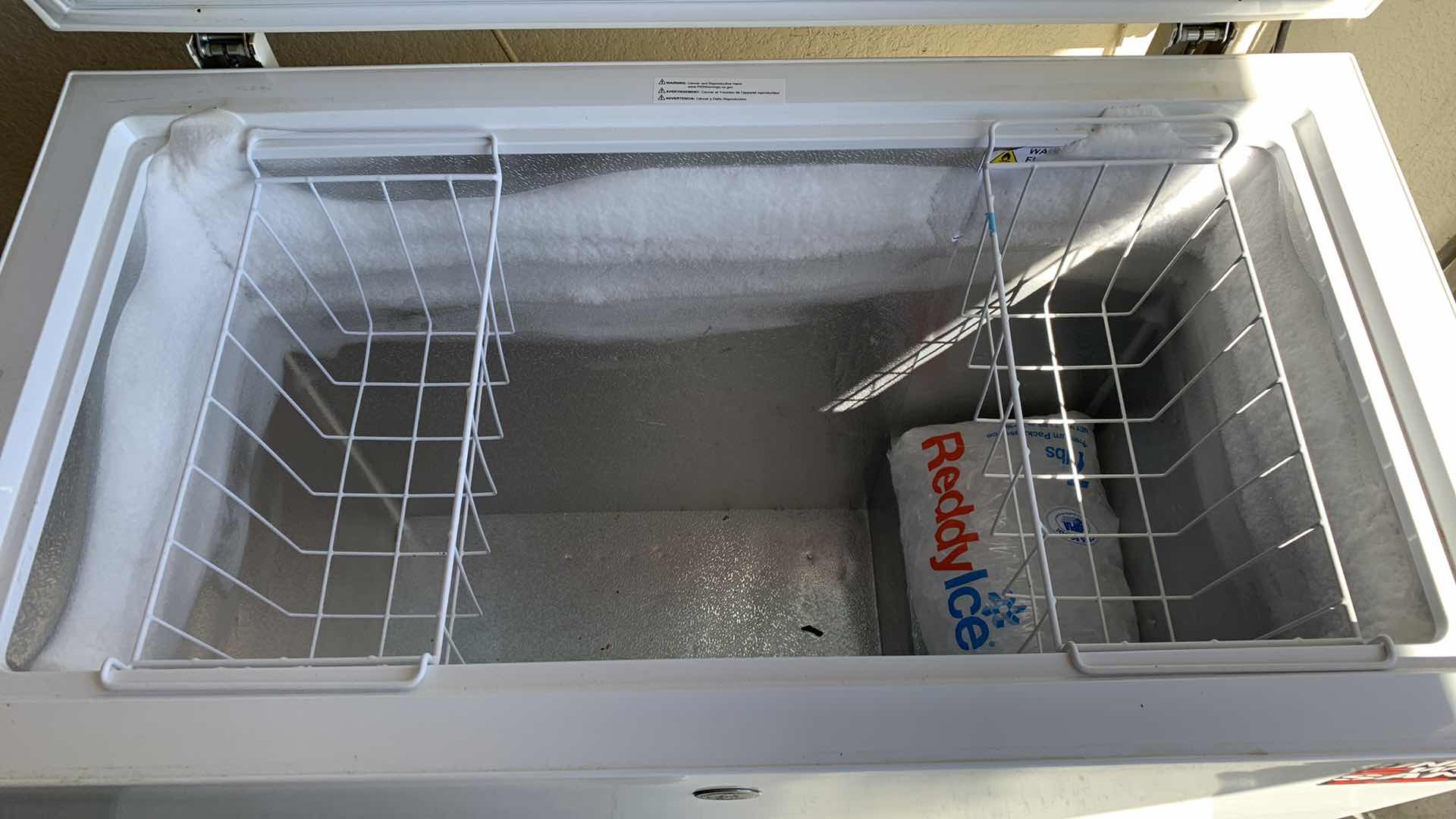 Photo 1 of GENERAL ELECTRIC FREEZER 37” X 20” H 34”