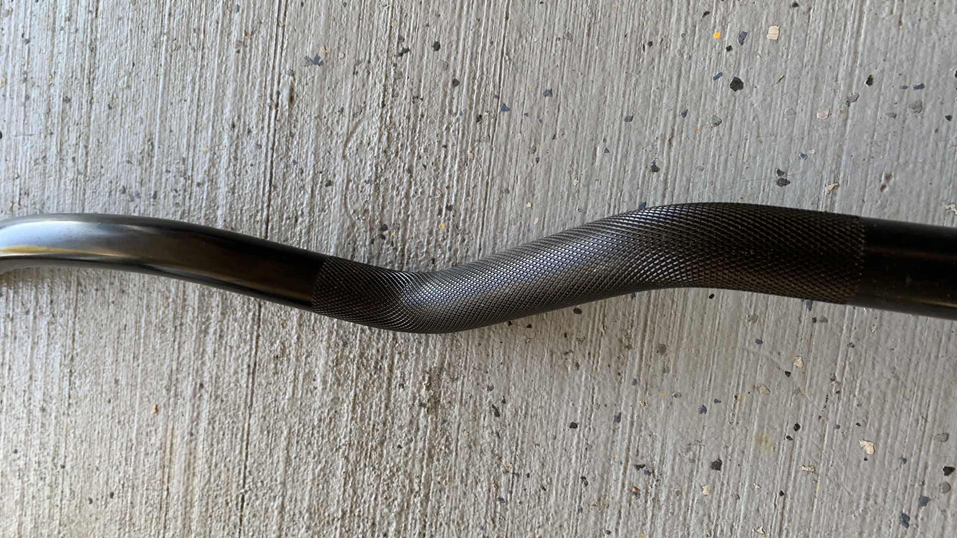 Photo 1 of EXERCISE EQUIPTMENT-OLYMPIC EZ CURLING BAR. WEIGHTLIFTING.