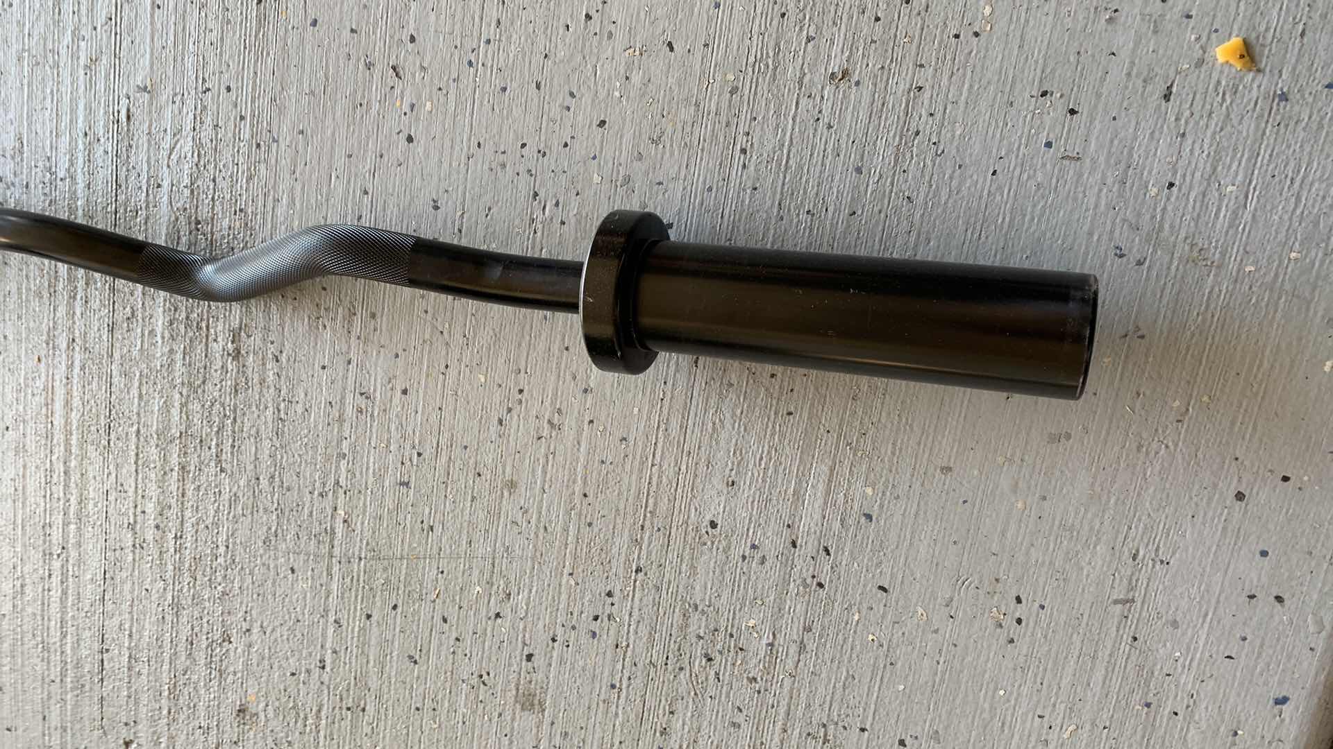 Photo 1 of EXERCISE EQUIPTMENT-OLYMPIC EZ CURLING BAR. WEIGHTLIFTING.